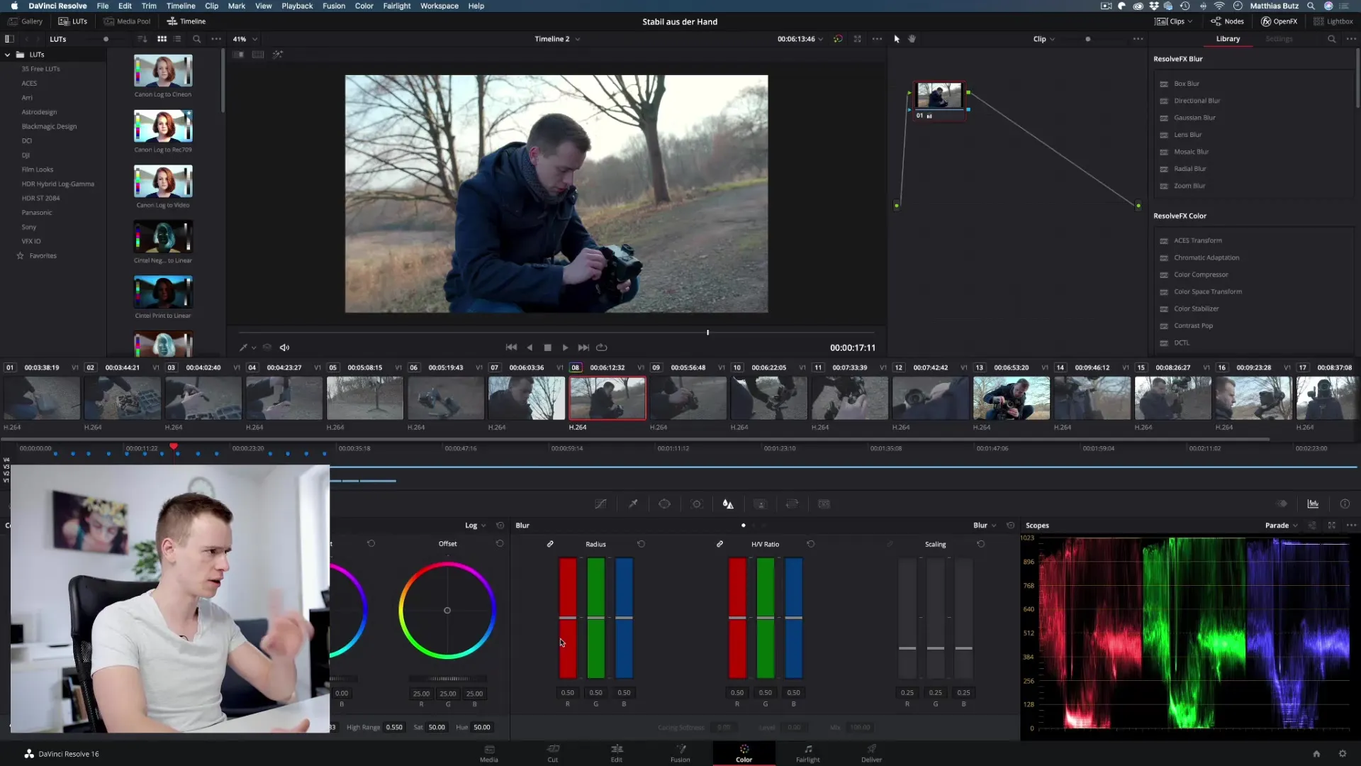 DaVinci Resolve Grading Grundlagen: So startest du richtig DaVinci Resolve Grading Grundlagen: So startest du richtig