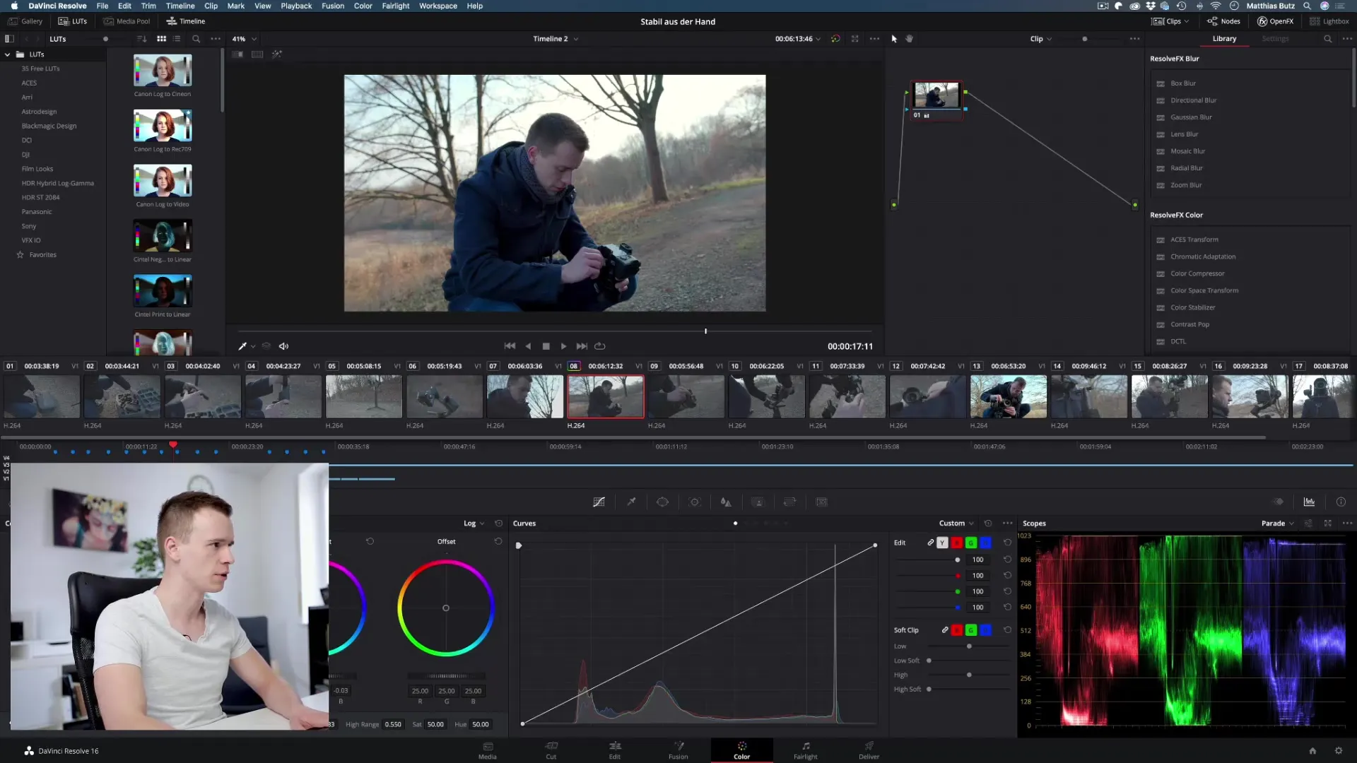 DaVinci Resolve Grading Grundlagen: So startest du richtig DaVinci Resolve Grading Grundlagen: So startest du richtig