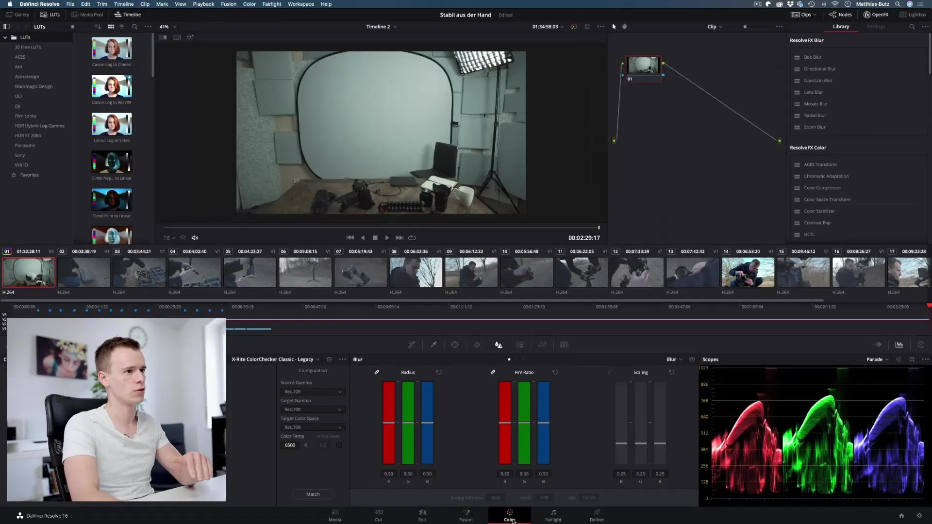 DaVinci Resolve Grading Grundlagen: So startest du richtig DaVinci Resolve Grading Grundlagen: So startest du richtig