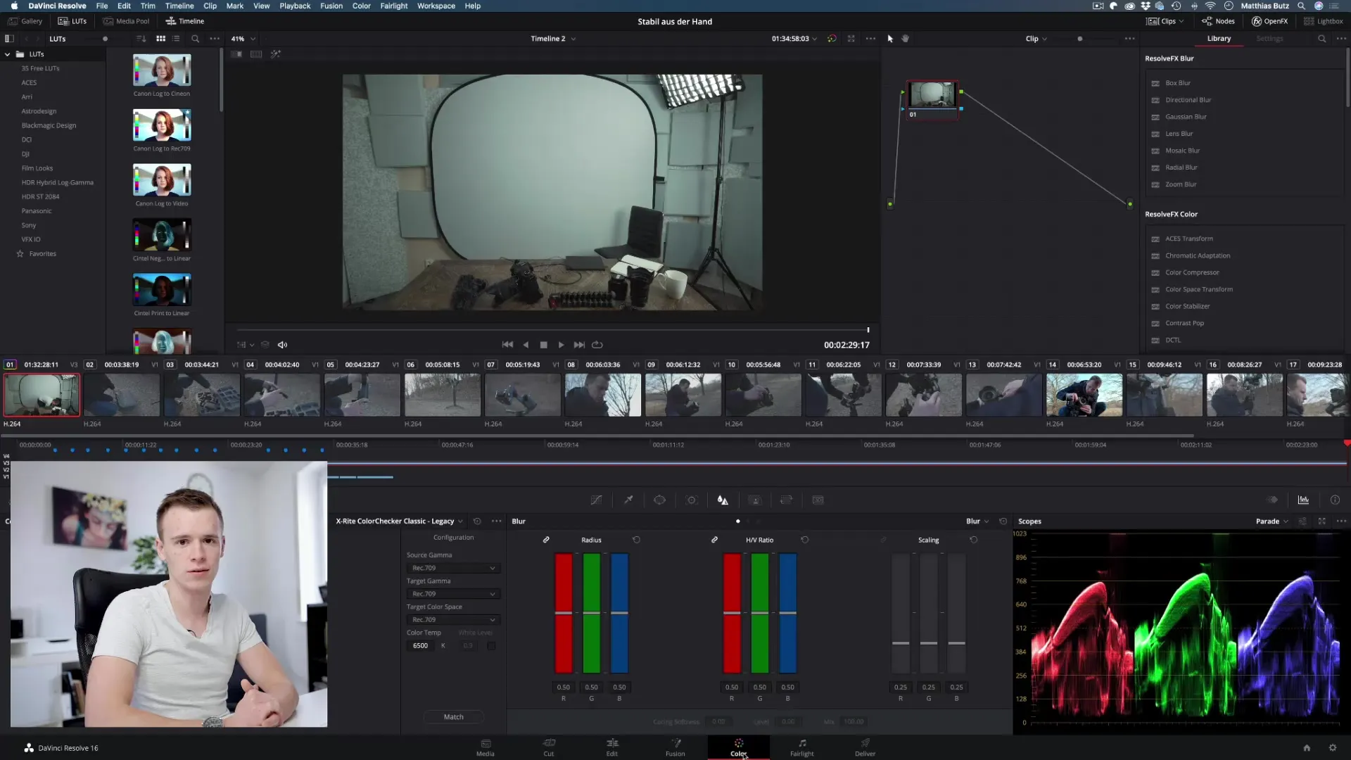 DaVinci Resolve Grading Grundlagen: So startest du richtig DaVinci Resolve Grading Grundlagen: So startest du richtig