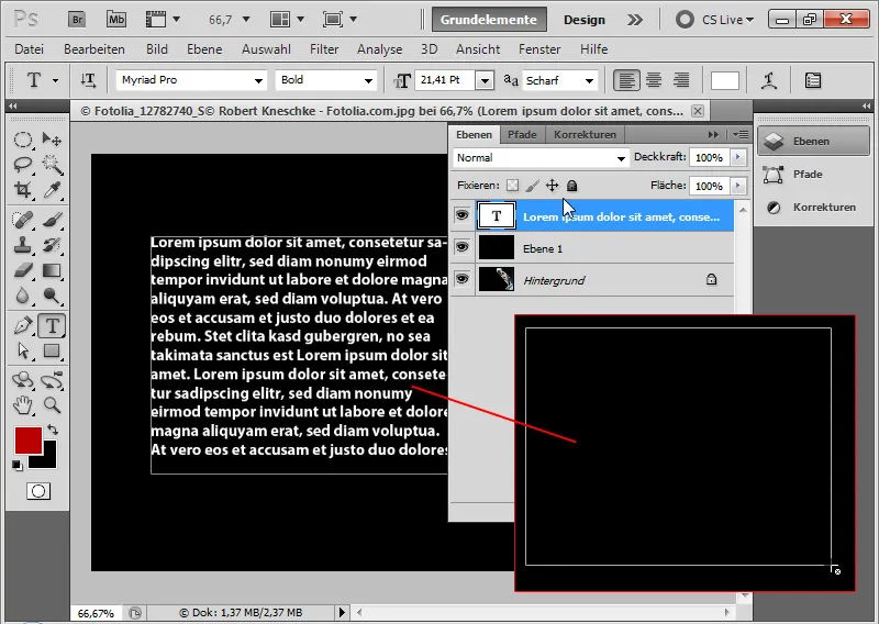 Fem hurtige for klassiske typografieffekter