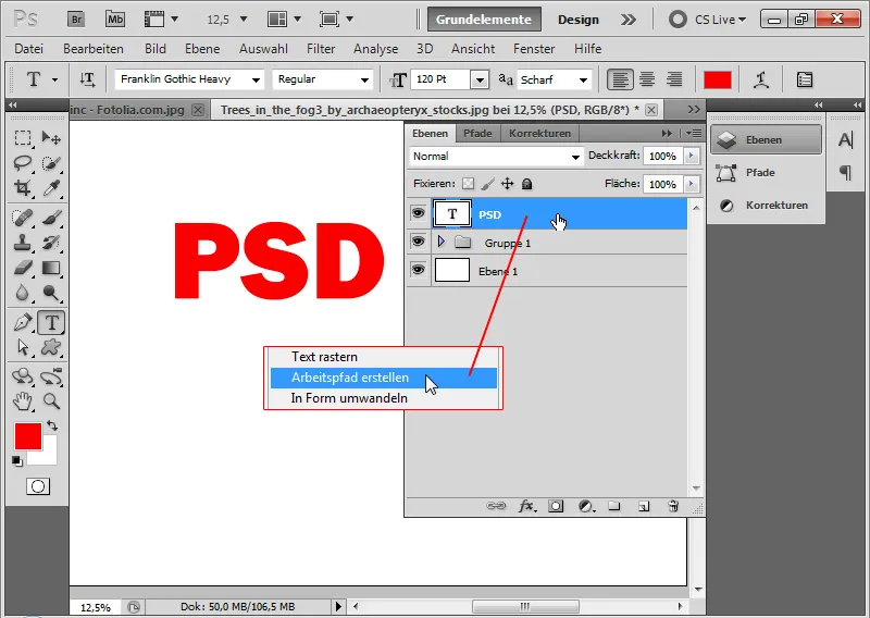 Fem hurtige for klassiske typografiske effekter