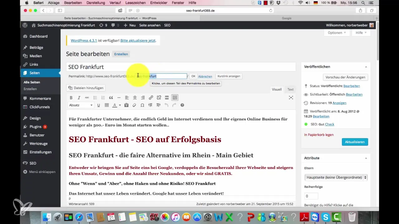 Optimale Unterseiten-URLs für effektives SEO Optimale Unterseiten-URLs für effektives SEO