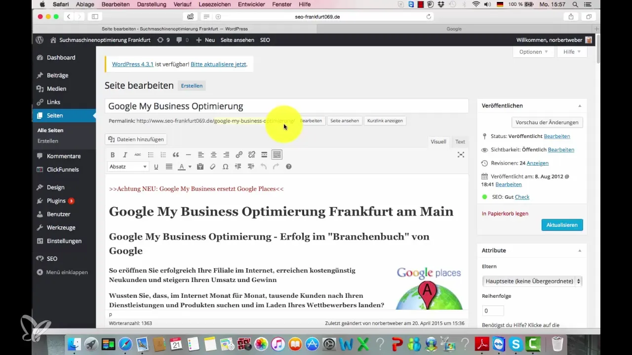 Optimale Unterseiten-URLs für effektives SEO Optimale Unterseiten-URLs für effektives SEO
