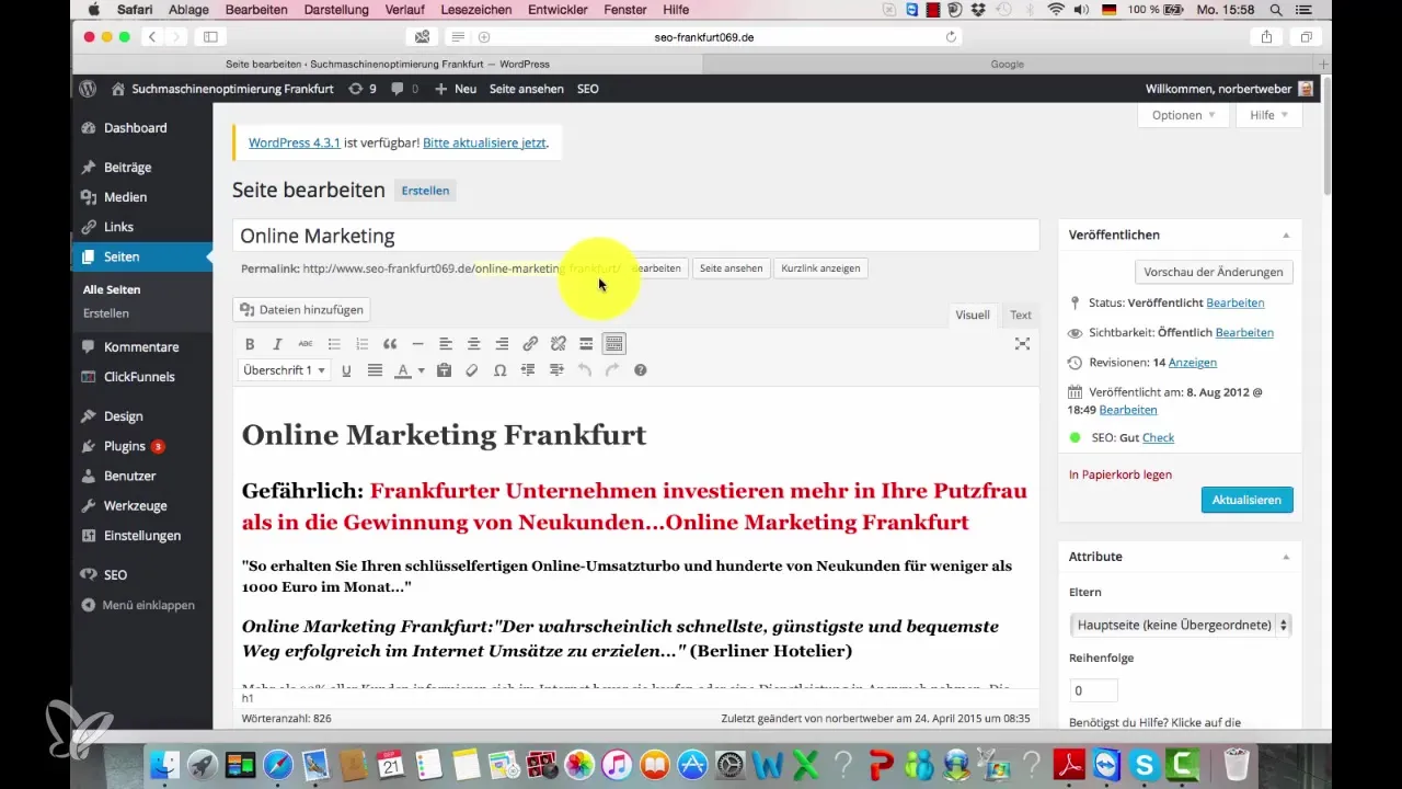 Optimale Unterseiten-URLs für effektives SEO Optimale Unterseiten-URLs für effektives SEO