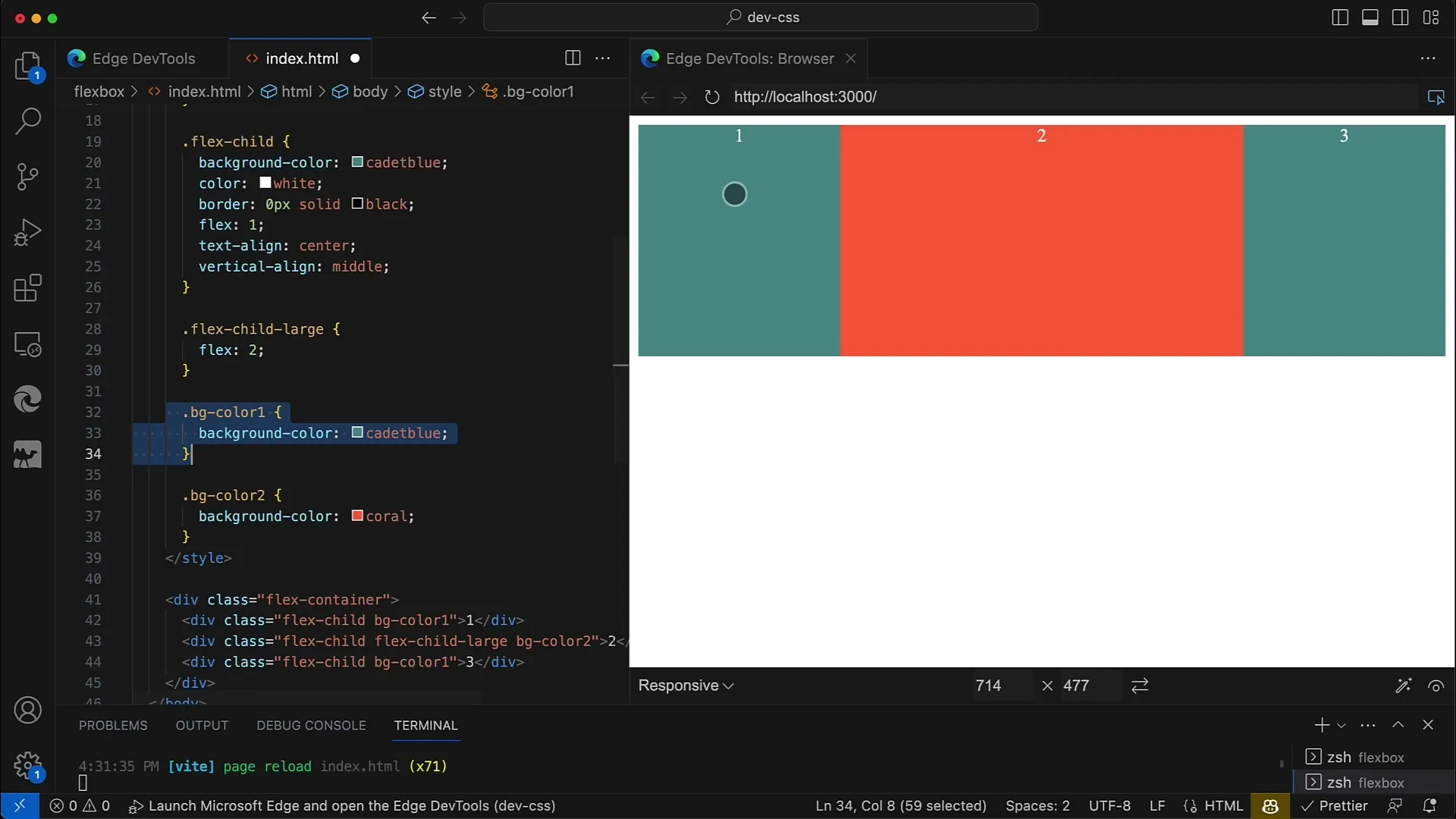 Flexbox v CSS a HTML: Konkrétní příklad responzivního designu