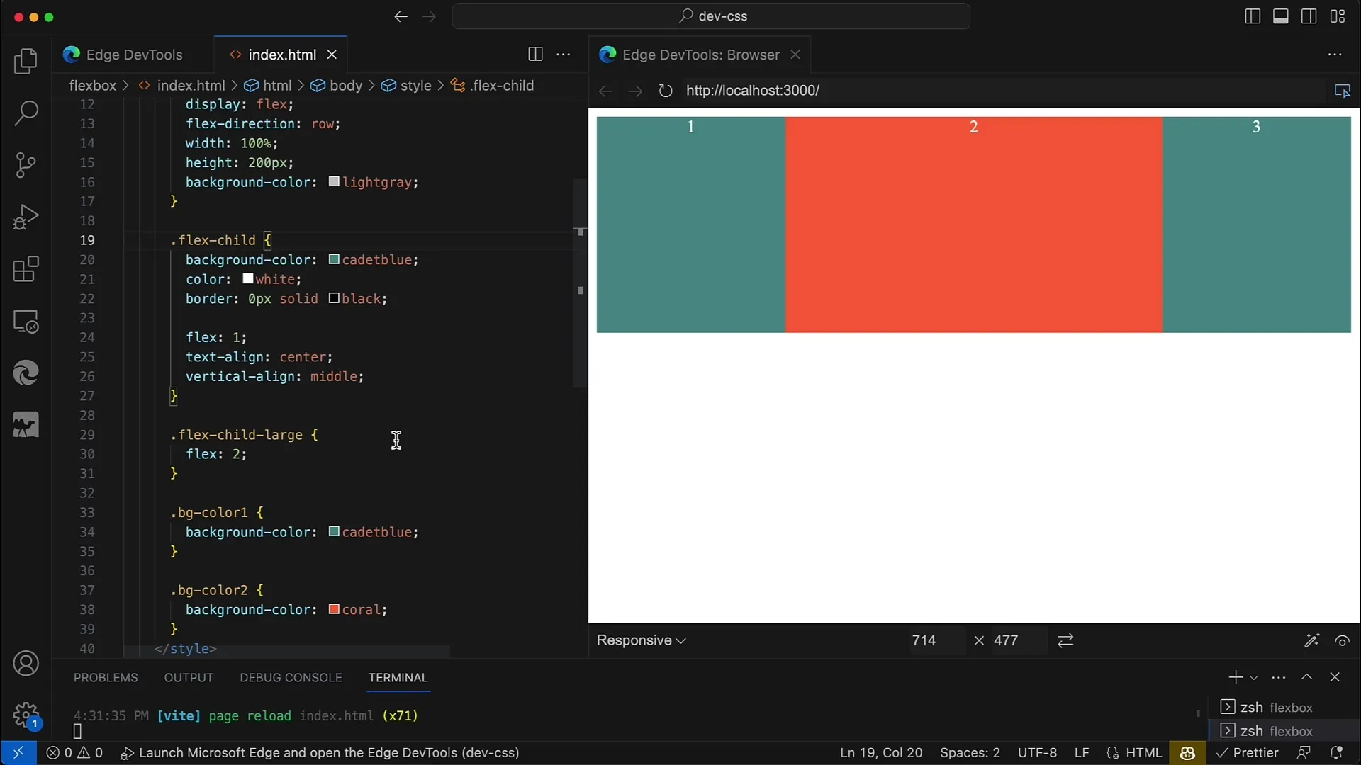 Flexbox v CSS a HTML: Konkrétní příklad responzivního designu