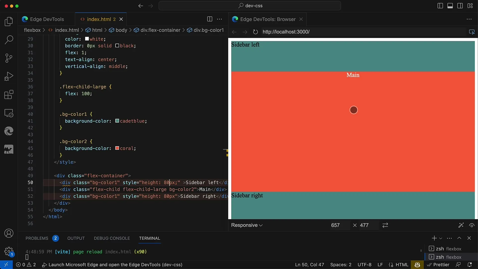 Flexbox v CSS a HTML: Konkrétní příklad responzivního designu