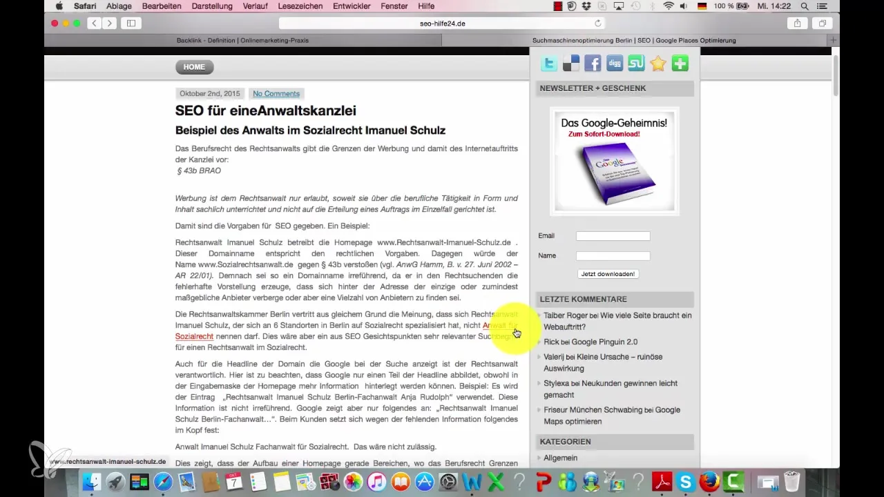 Ottimizzazione dei backlink per una migliore visibilità Ottimizzare i backlink per una migliore visibilità