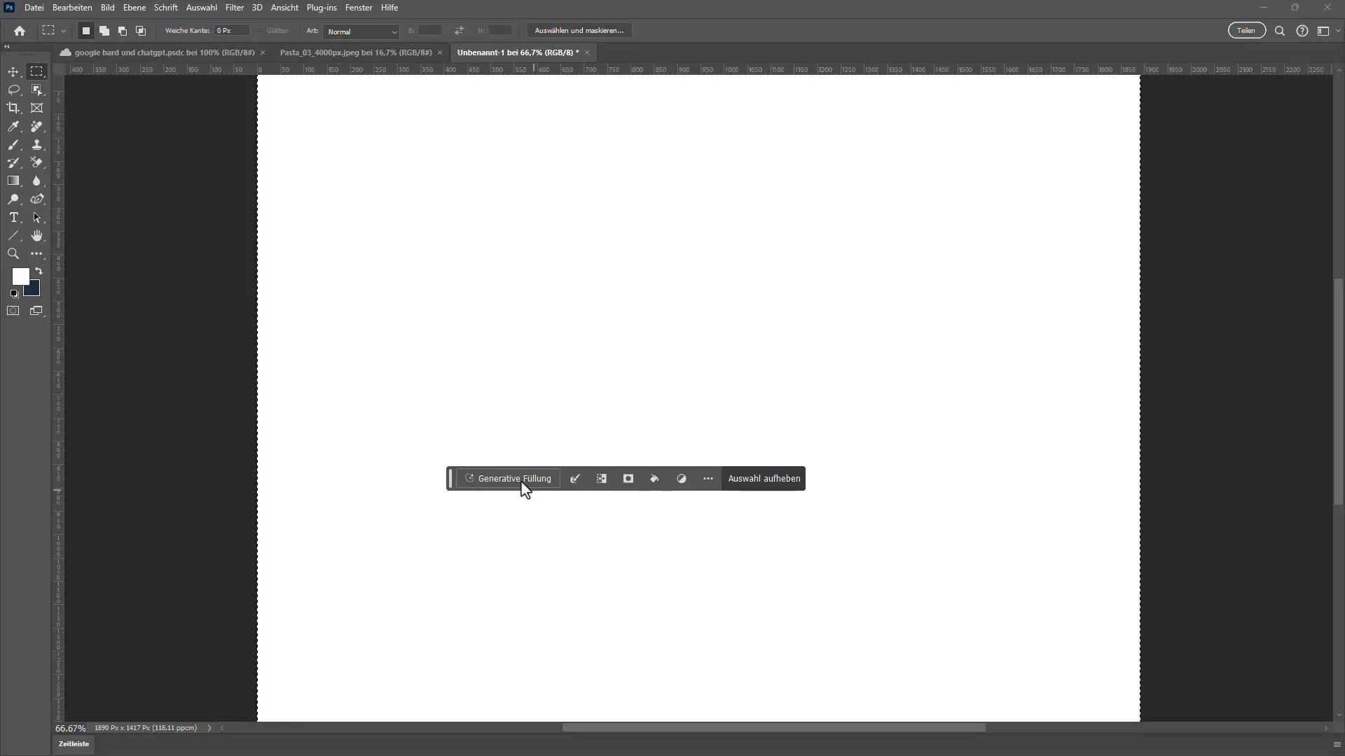 Mestring av AI-verktøy i Photoshop: Generativ fylling og utvidelse