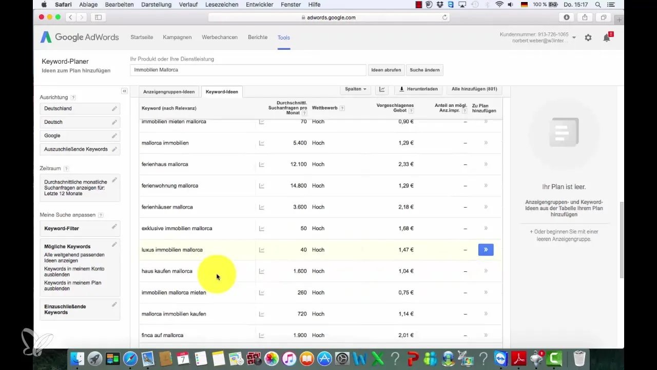 Google Ads: Sådan finder du lukrative køb-keywords Google Ads: Sådan finder du lukrative køb-Keywords