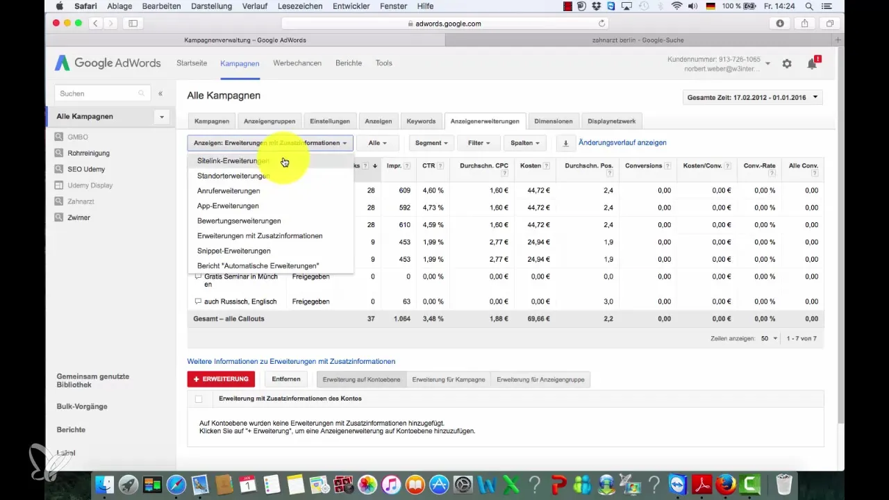 Annoncetekster i Google AdWords effektivt udnytte Annonceringsudvidelser i Google AdWords effektivt udnytte