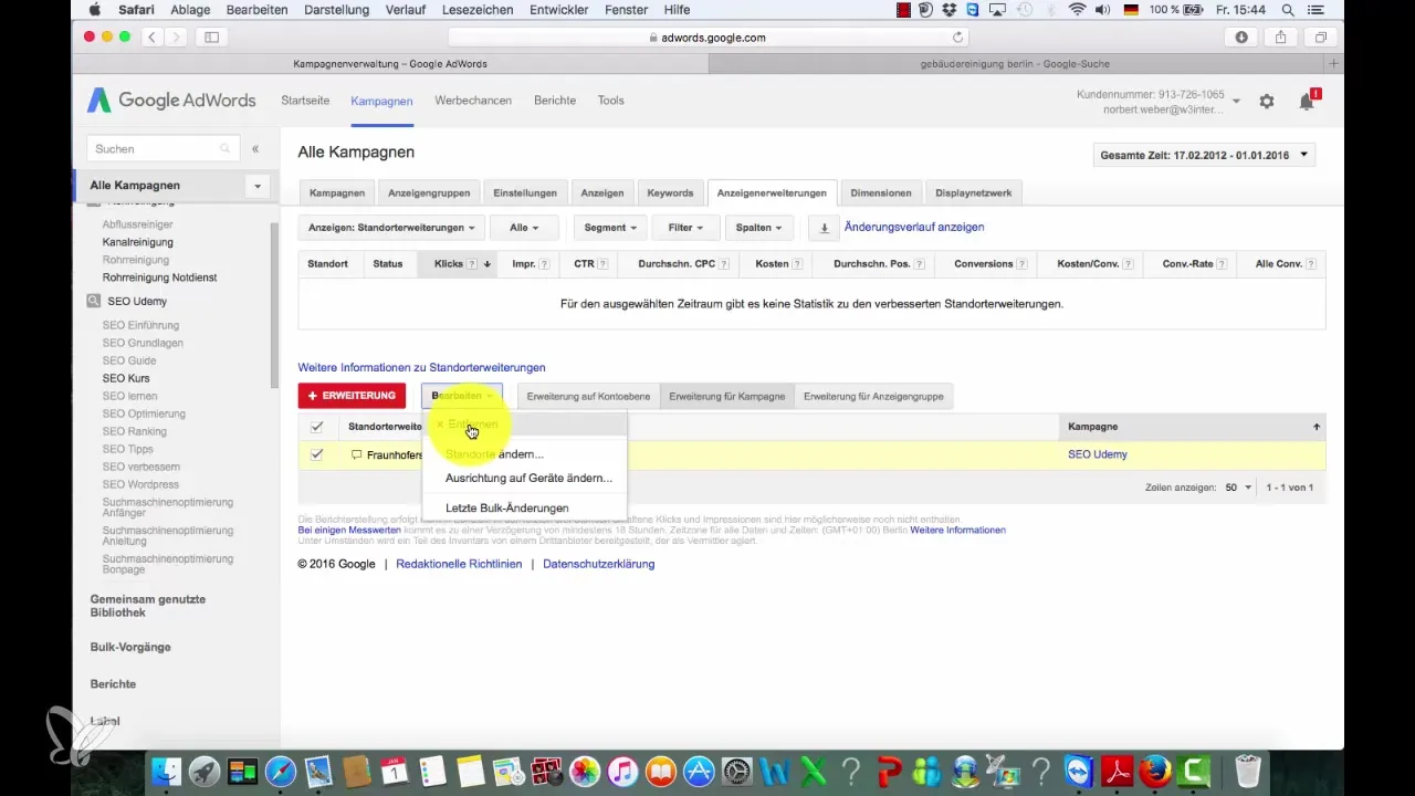 Sådan bruger du stedudvidelse til Google AdWords Sådan bruger du placeringserweitering til Google AdWords
