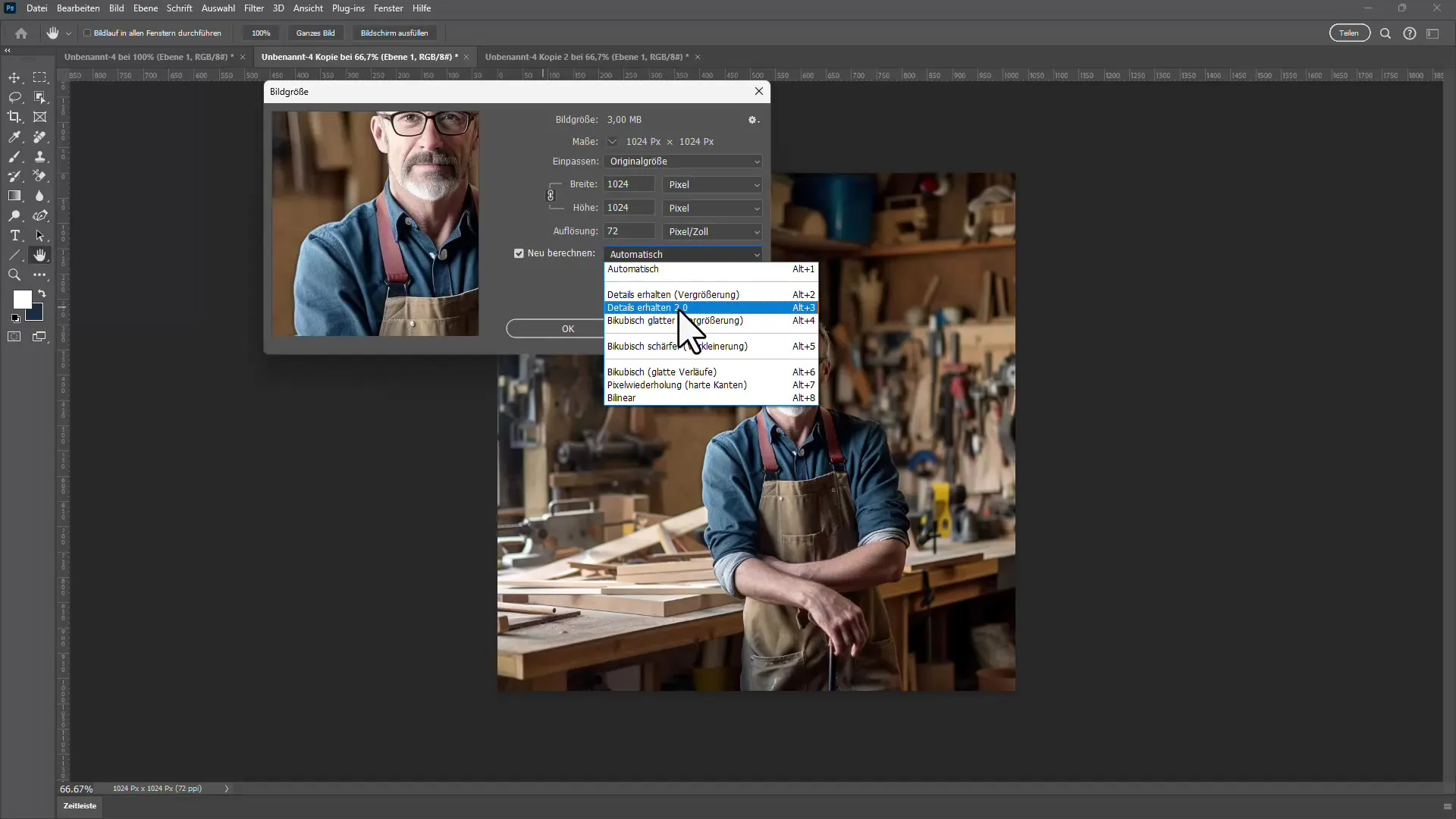KI i Photoshop: Bytt himmel, Kurvetegningspenn, Gjenkjenne skrift og beholde detaljer