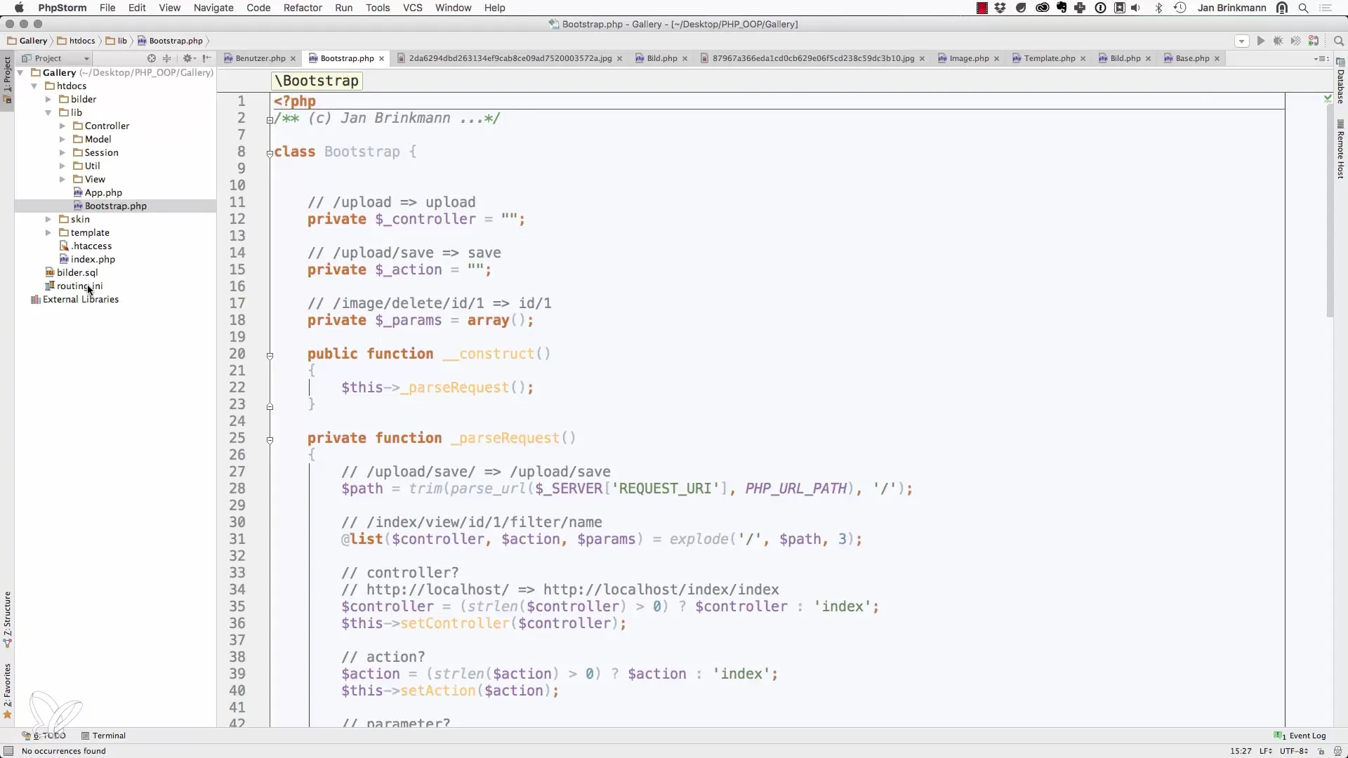 라우팅 조정 PHP 부트스트랩 라우팅 조정 in PHP 부트스트래핑
