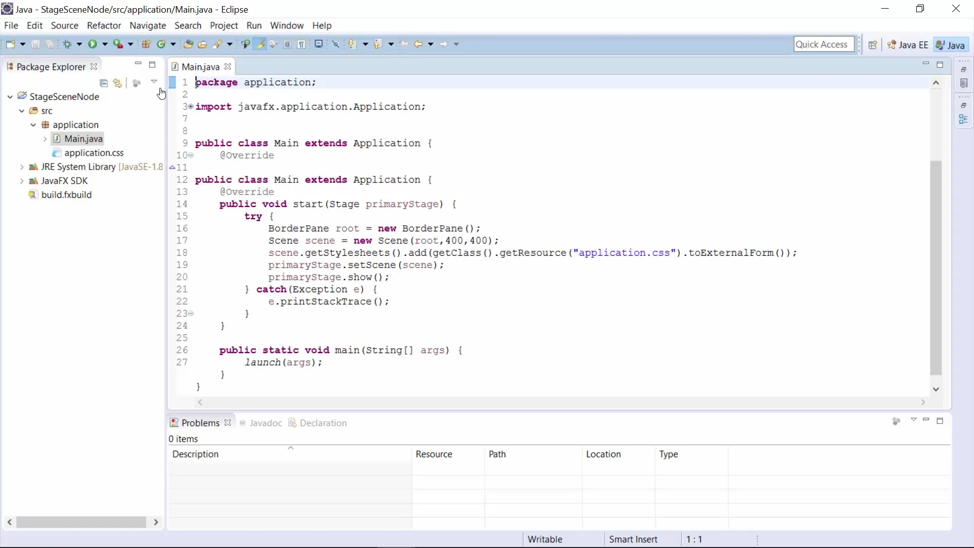 Votre première étape dans le développement d'interface utilisateur JavaFX : Stage, Scene et Node Votre premier pas dans le développement d'interface utilisateur JavaFX : Stage, Scene et Node