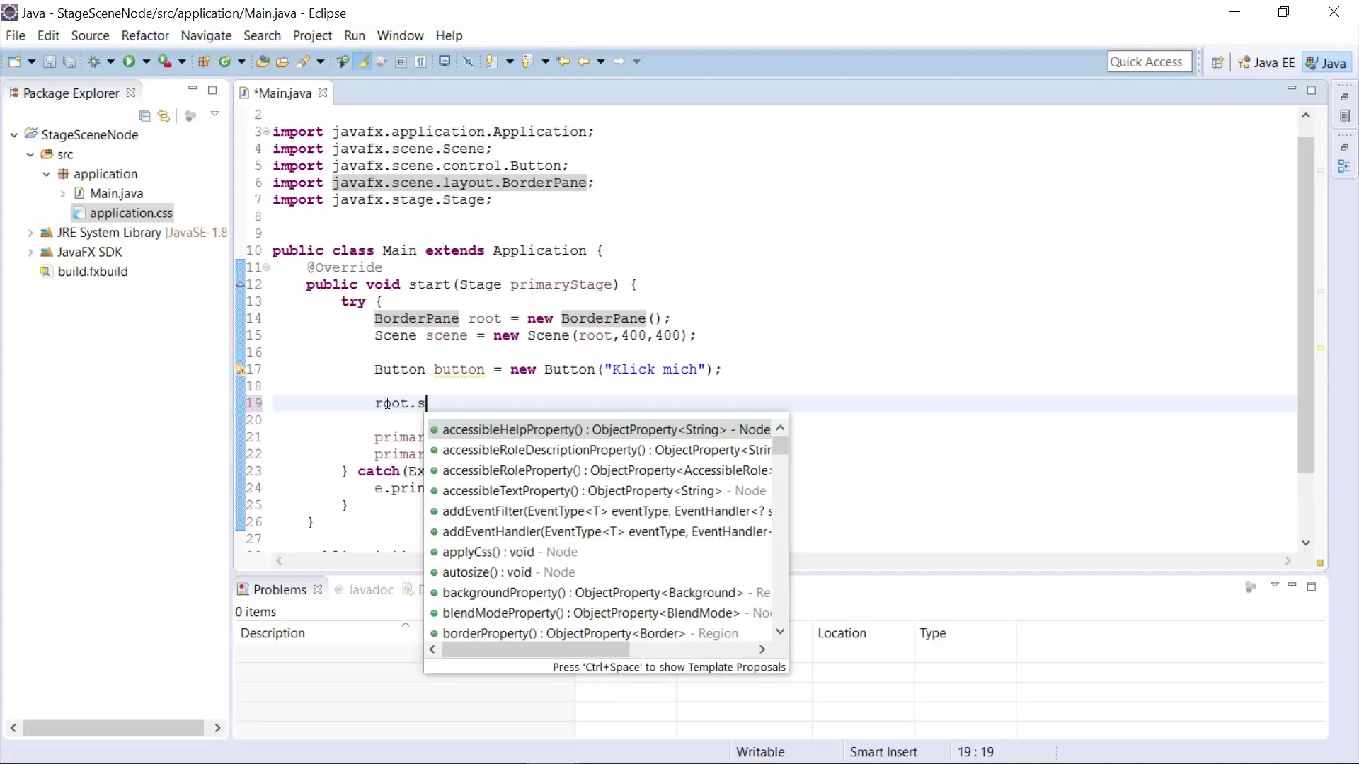 Votre première étape dans le développement d'interface graphique JavaFX : Stage, Scene et Node Votre première étape dans le développement d'interface utilisateur JavaFX : Stage, Scene et Node