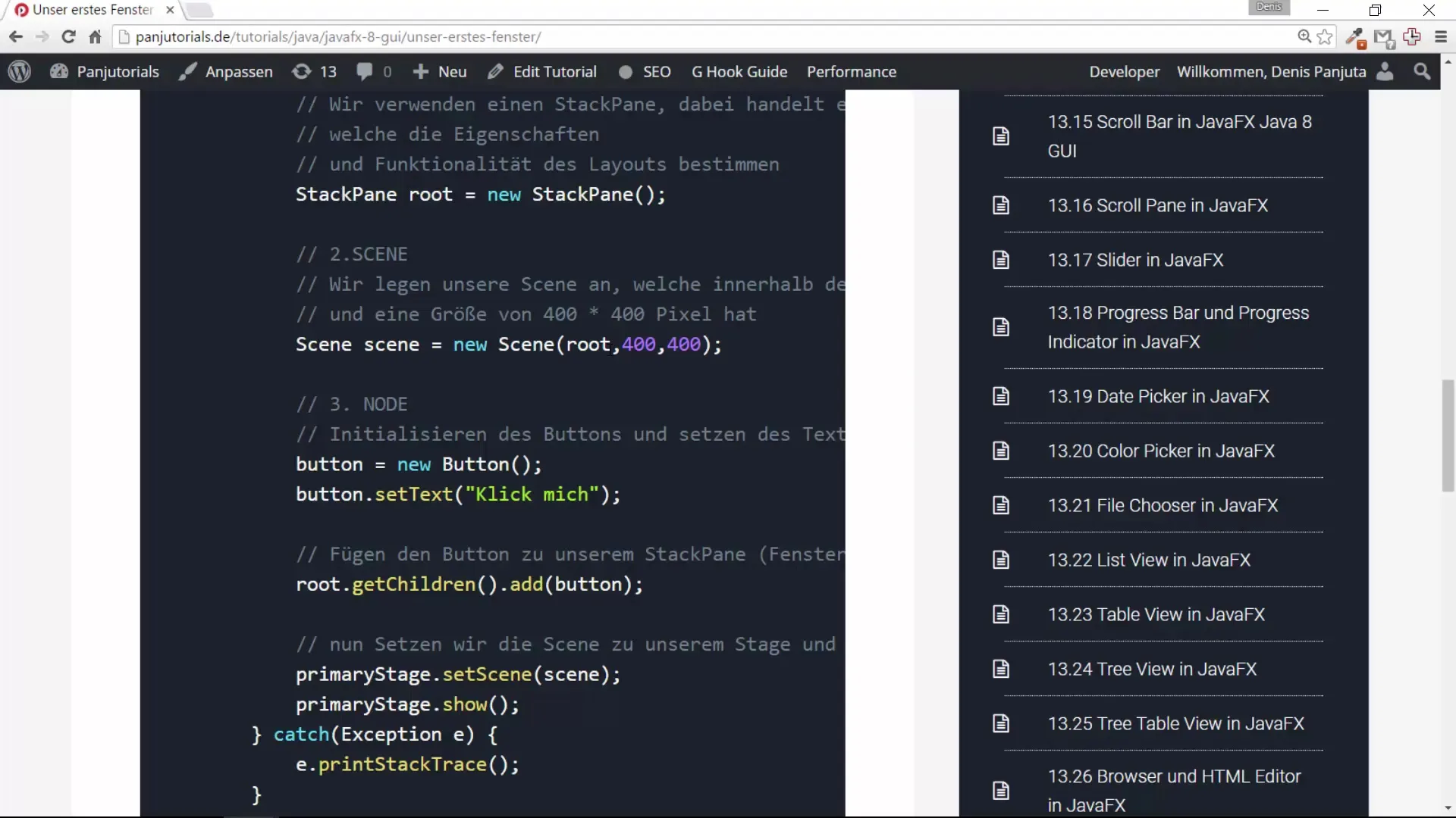 Votre premier pas dans le développement d'interface utilisateur JavaFX : Stage, Scene et Node Votre premier pas dans le développement d'interface utilisateur JavaFX : Stage, Scene et Node