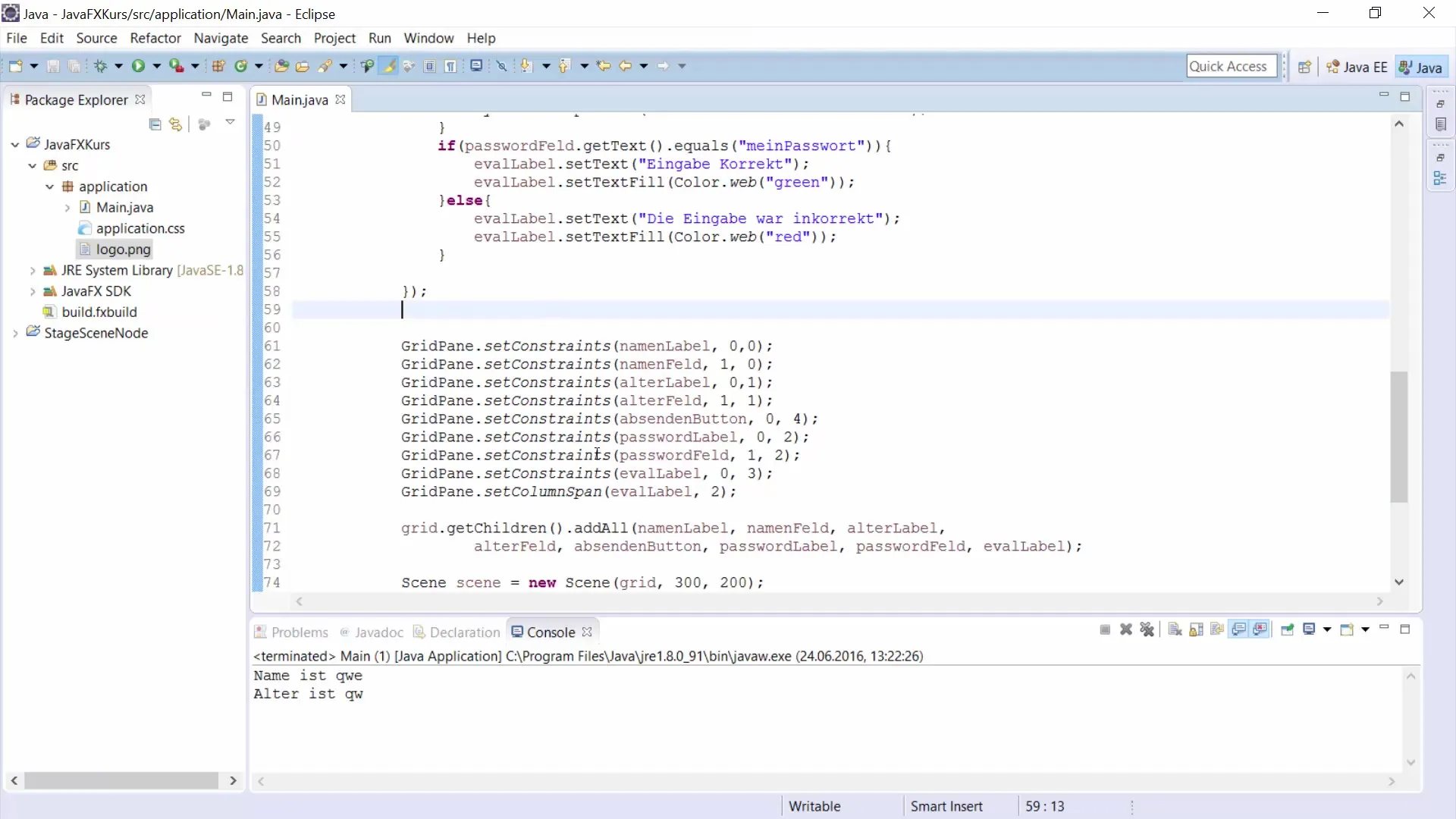 TextArea intégré efficacement dans JavaFX <TextArea>Intégrer efficacement un TextArea dans JavaFX</TextArea>