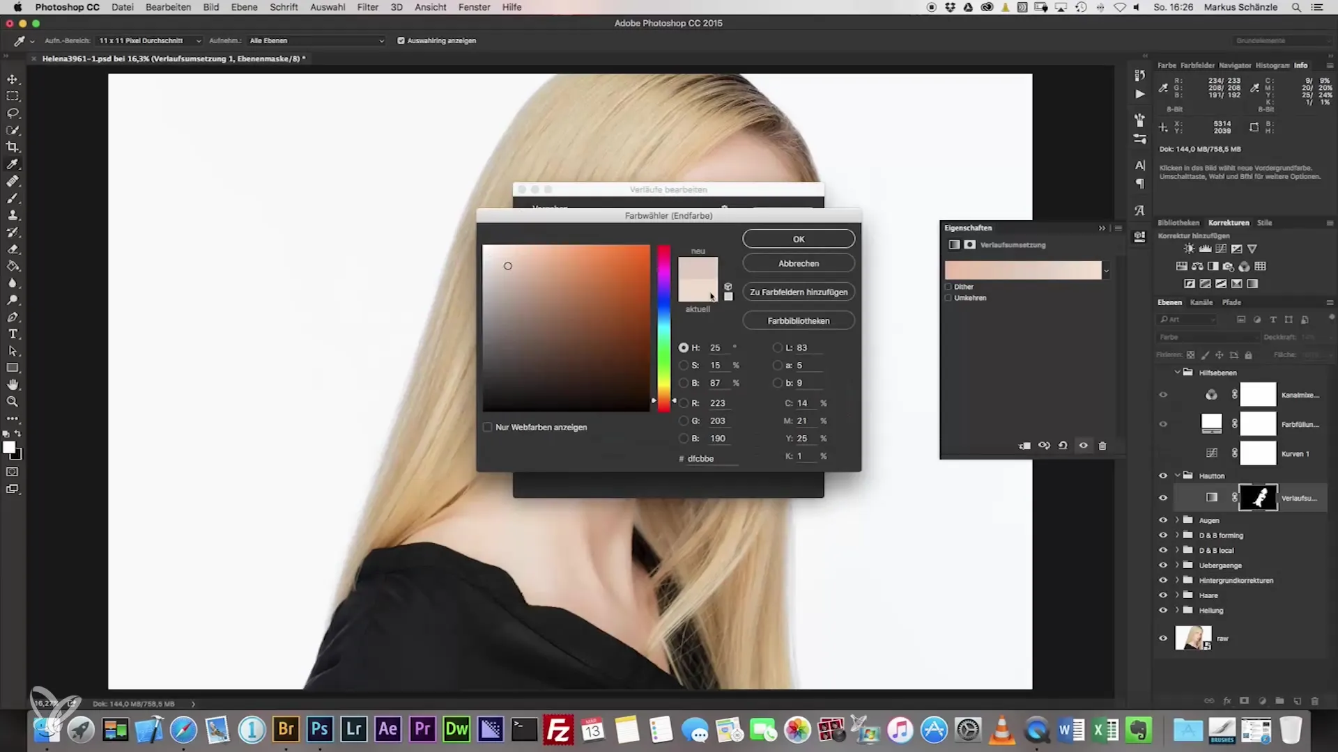 Adjust skin tones harmoniously - Headshot photography Harmoniously adjust skin tones - Headshot photography