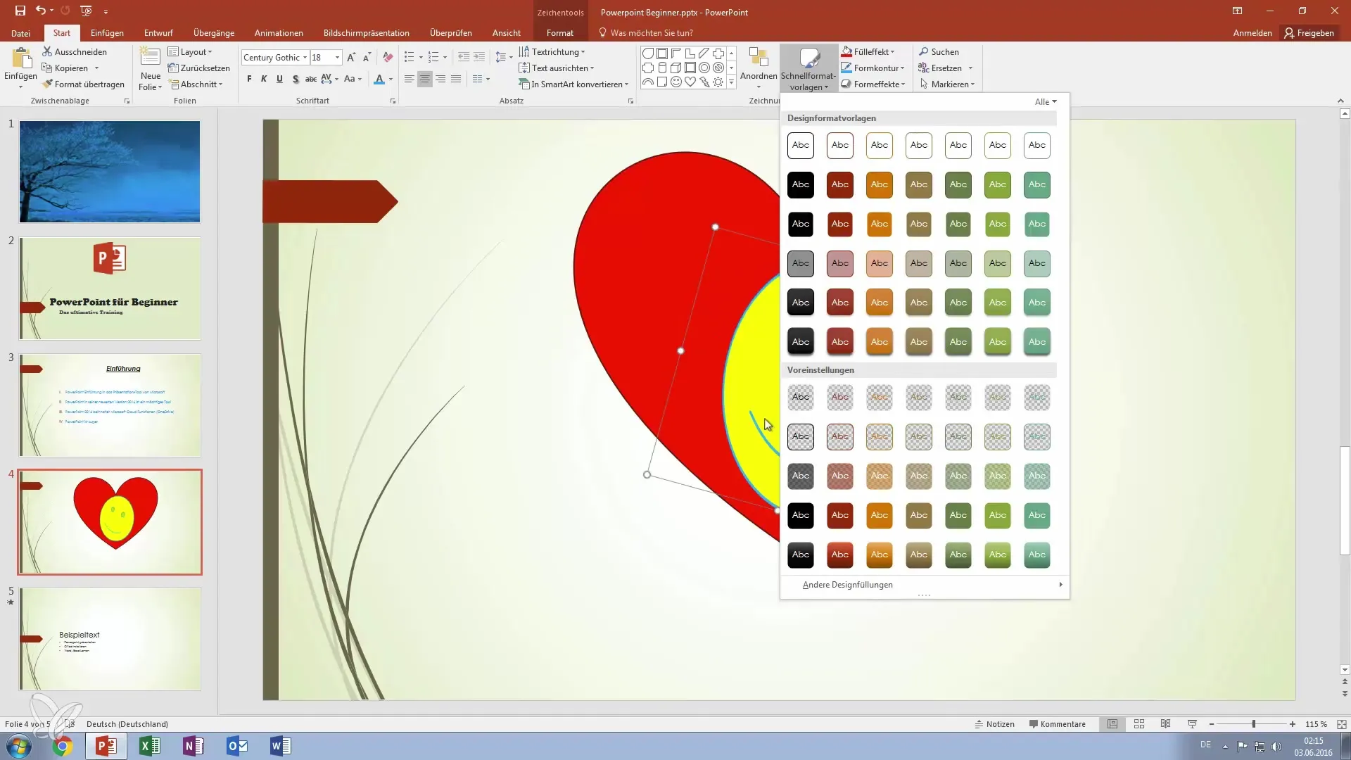Zeichne überzeugende Grafiken in PowerPoint Zeichne überzeugende Grafiken in PowerPoint