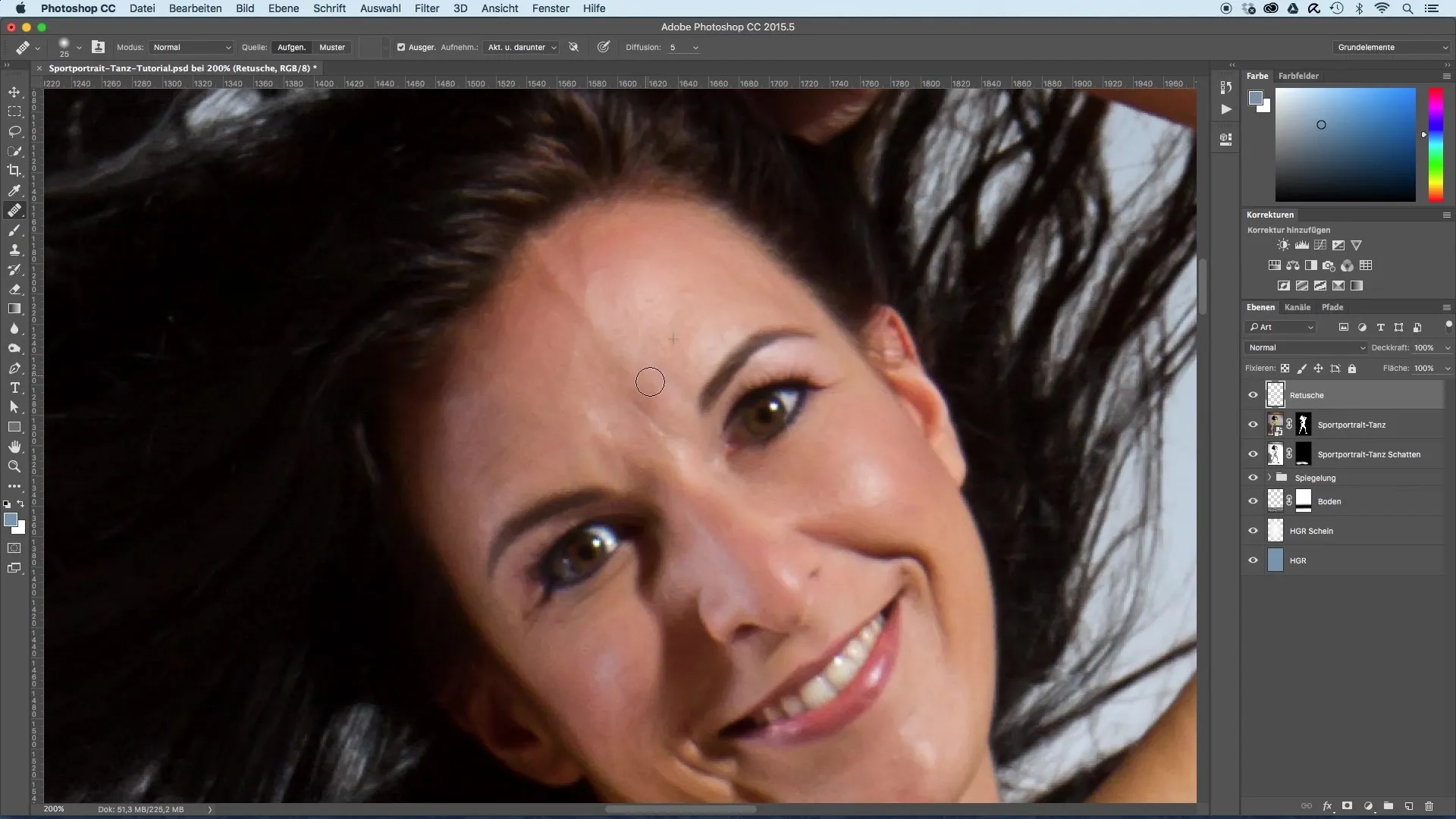 Edit sports portraits - step-by-step retouching Edit Sports Portraits - Step-by-Step Retouching