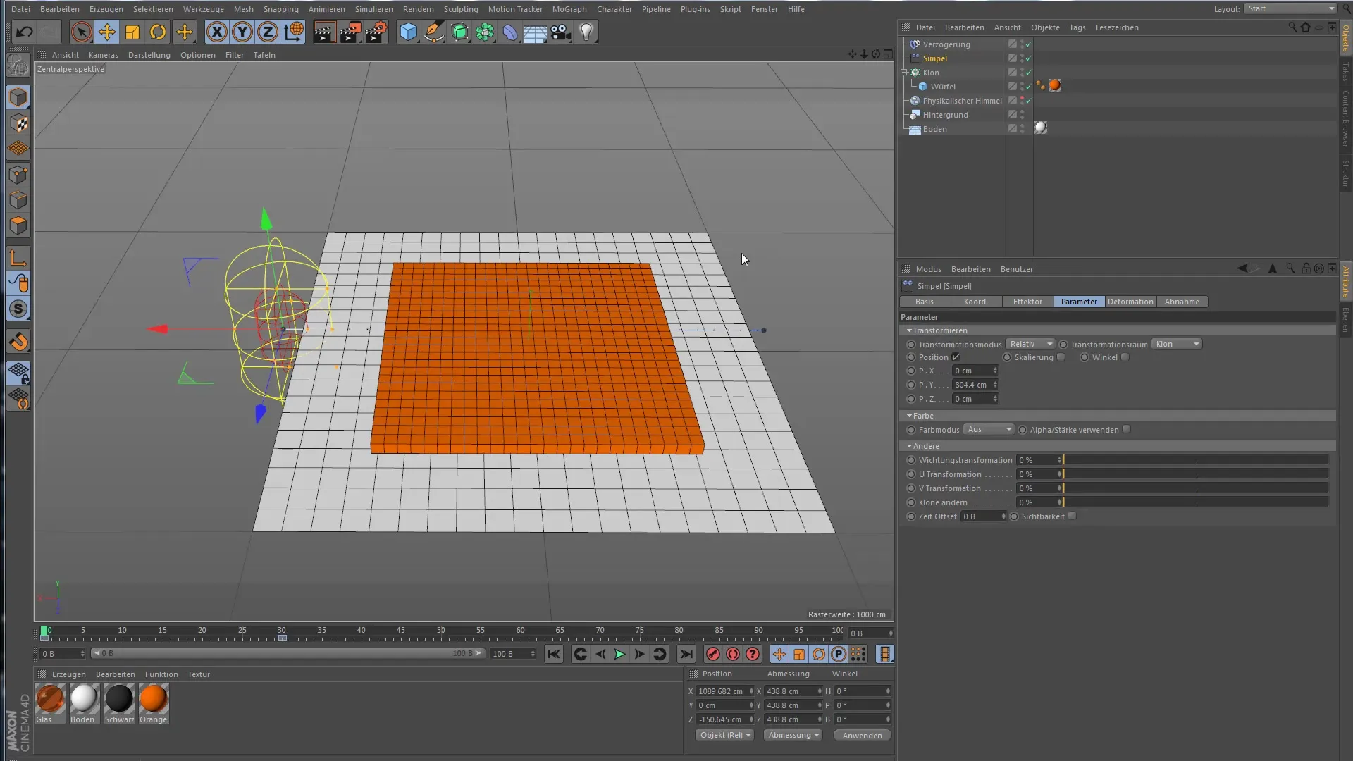 Verzögerungseffektor in Cinema 4D: Bewegungen effektiv glätten Verzögerungseffektor in Cinema 4D: Bewegungen effektiv glätten