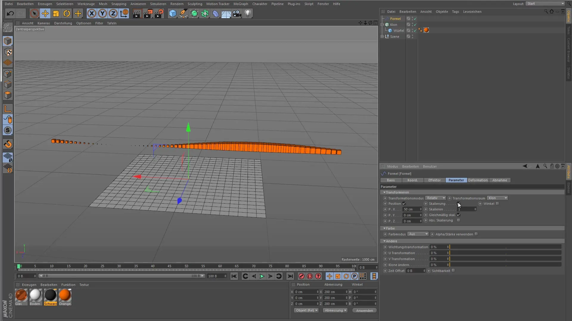 Efecto de Fórmula en Cinema 4D – Crear animaciones de clonación creativas Fórmula Efecto en Cinema 4D – Crear animaciones de clonación creativas