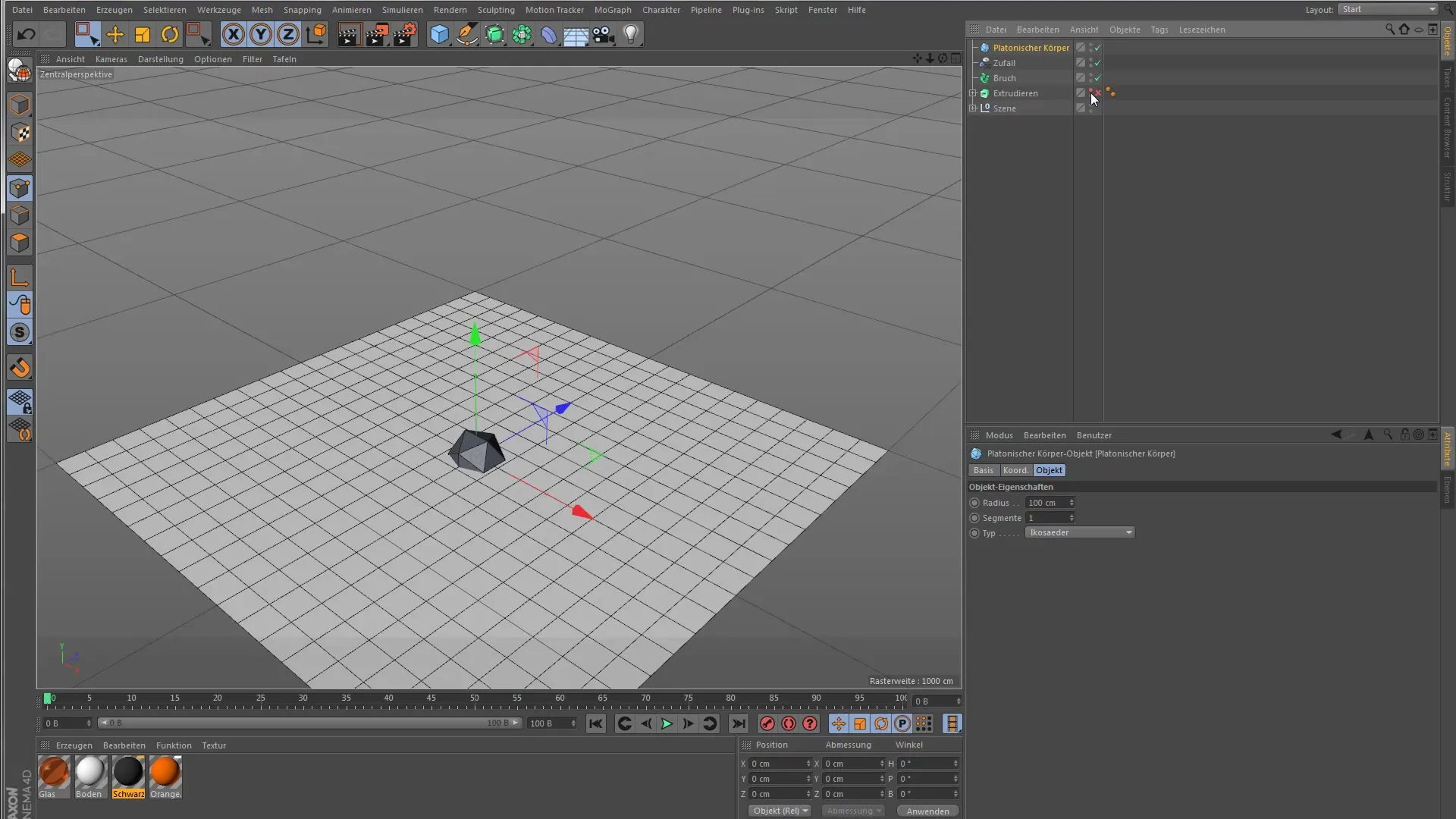 Uso efectivo de objetos de fractura en Cinema 4D Uso efectivo de objetos de fractura en Cinema 4D