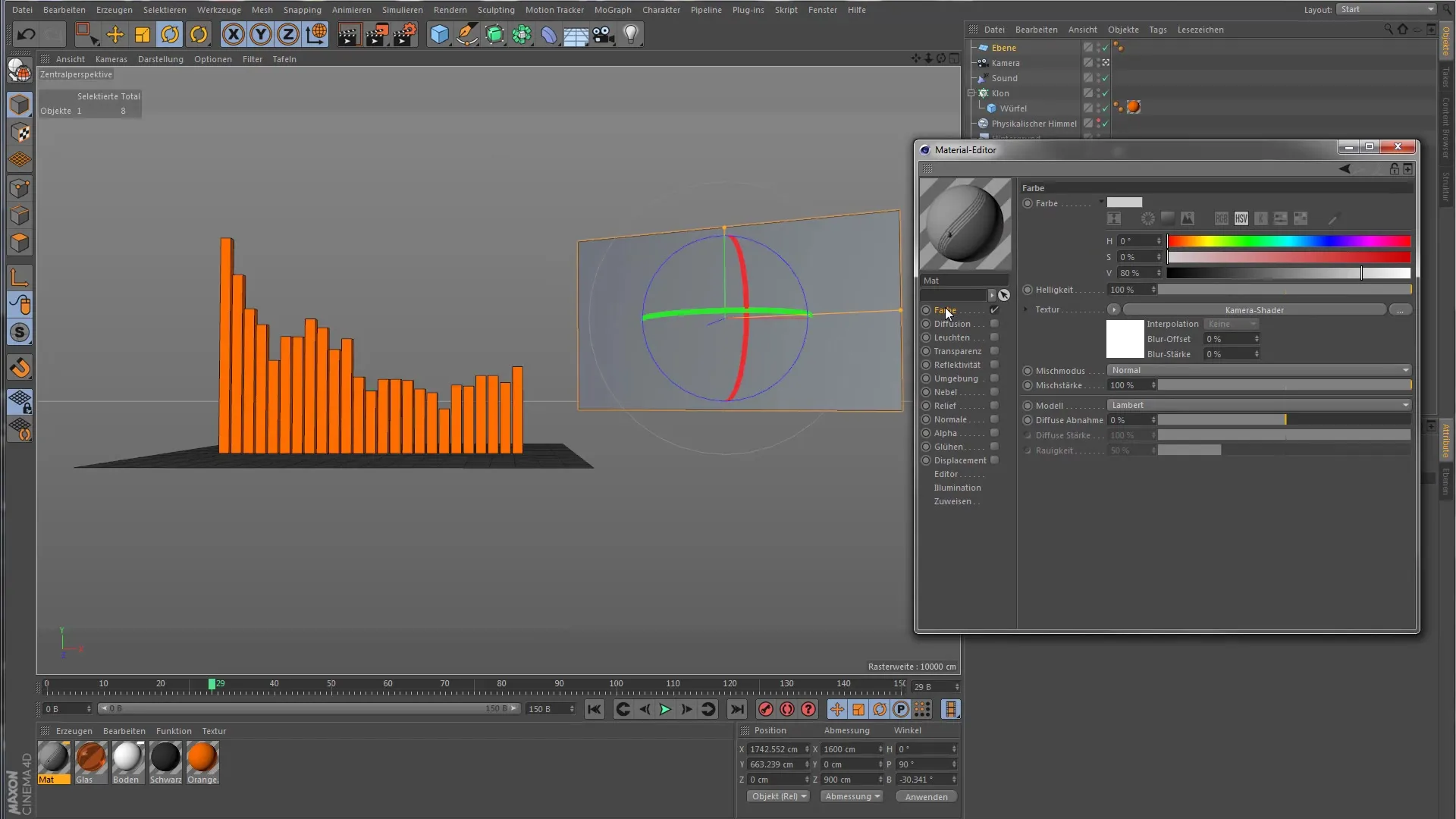 „Eindrucksvolle Effekte mit Cinema 4D Kamera-Shader“ „Eindrucksvolle Effekte mit Cinema 4D Kamera-Shader“
