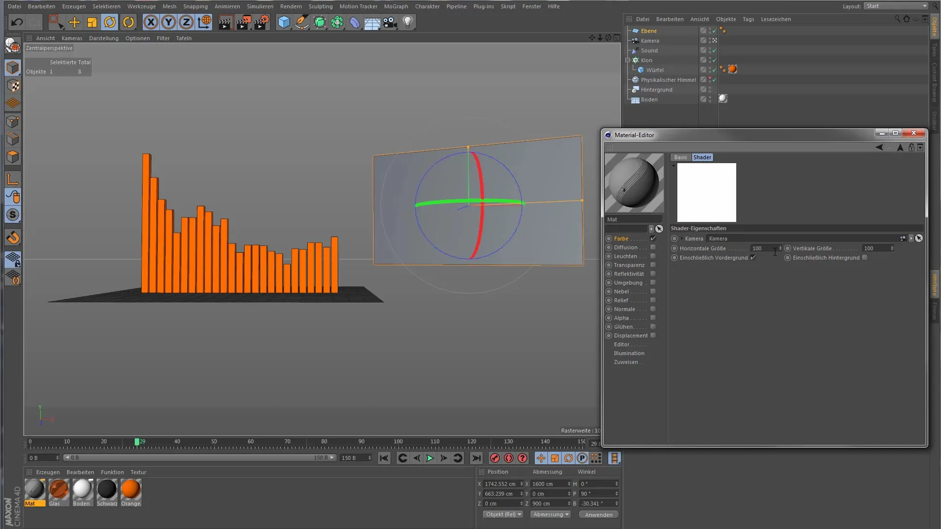 „Eindrucksvolle Effekte mit Cinema 4D Kamera-Shader“ „Eindrucksvolle Effekte mit Cinema 4D Kamera-Shader“