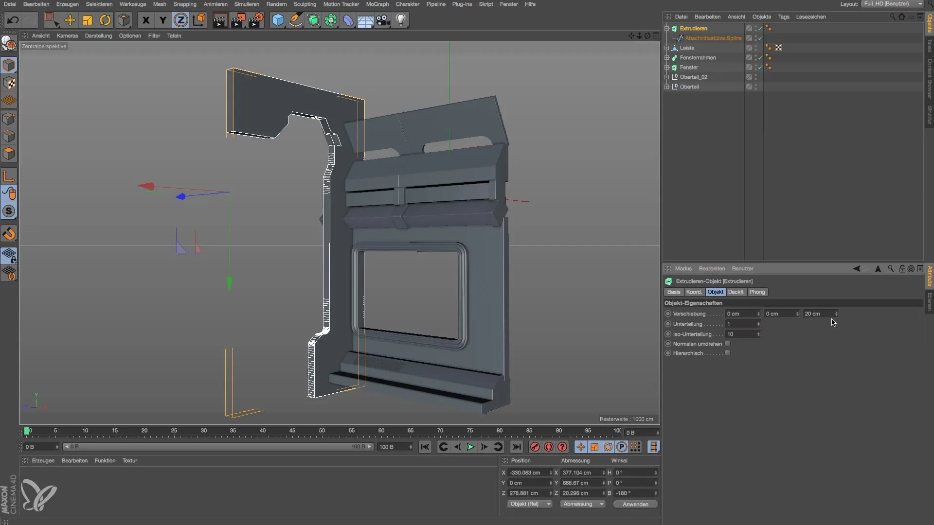 Effektives Modellieren mit dem Funktionsteiler in Cinema 4D Effektives Modellieren mit dem Funktionsteiler in Cinema 4D