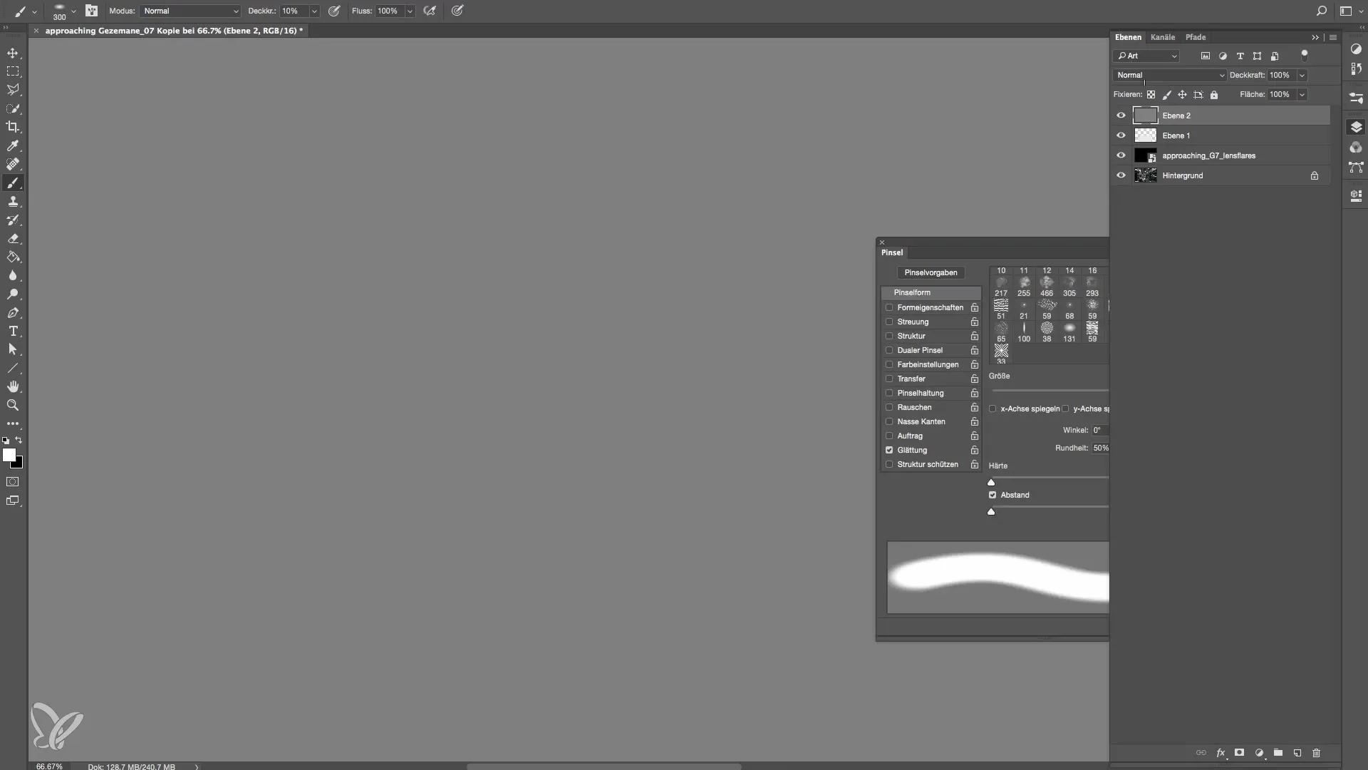 Überstrahlung und Vignette für eine realistische Raumstation in Photoshop Überstrahlung und Vignette für eine realistische Raumstation in Photoshop