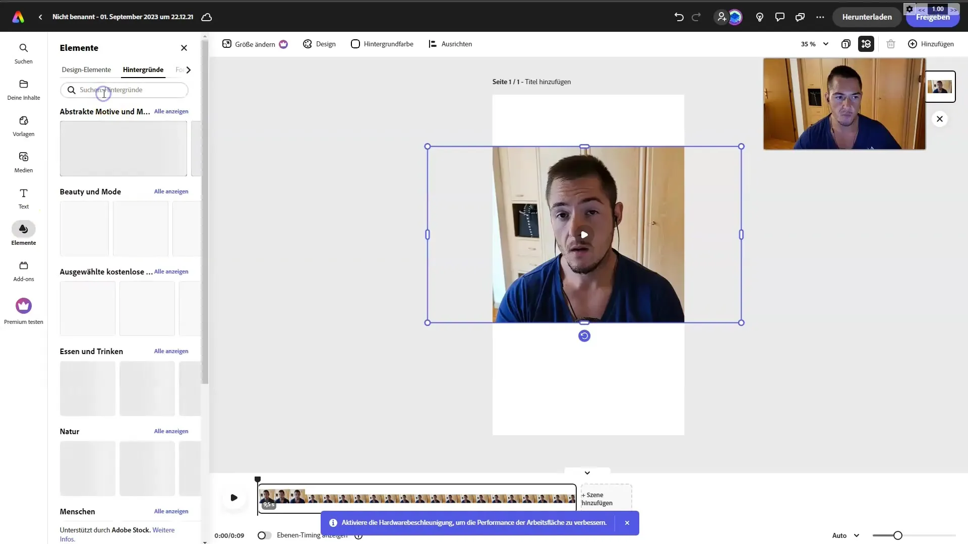 Ainsi, vous créez facilement des Instagram Reels dans Adobe Express