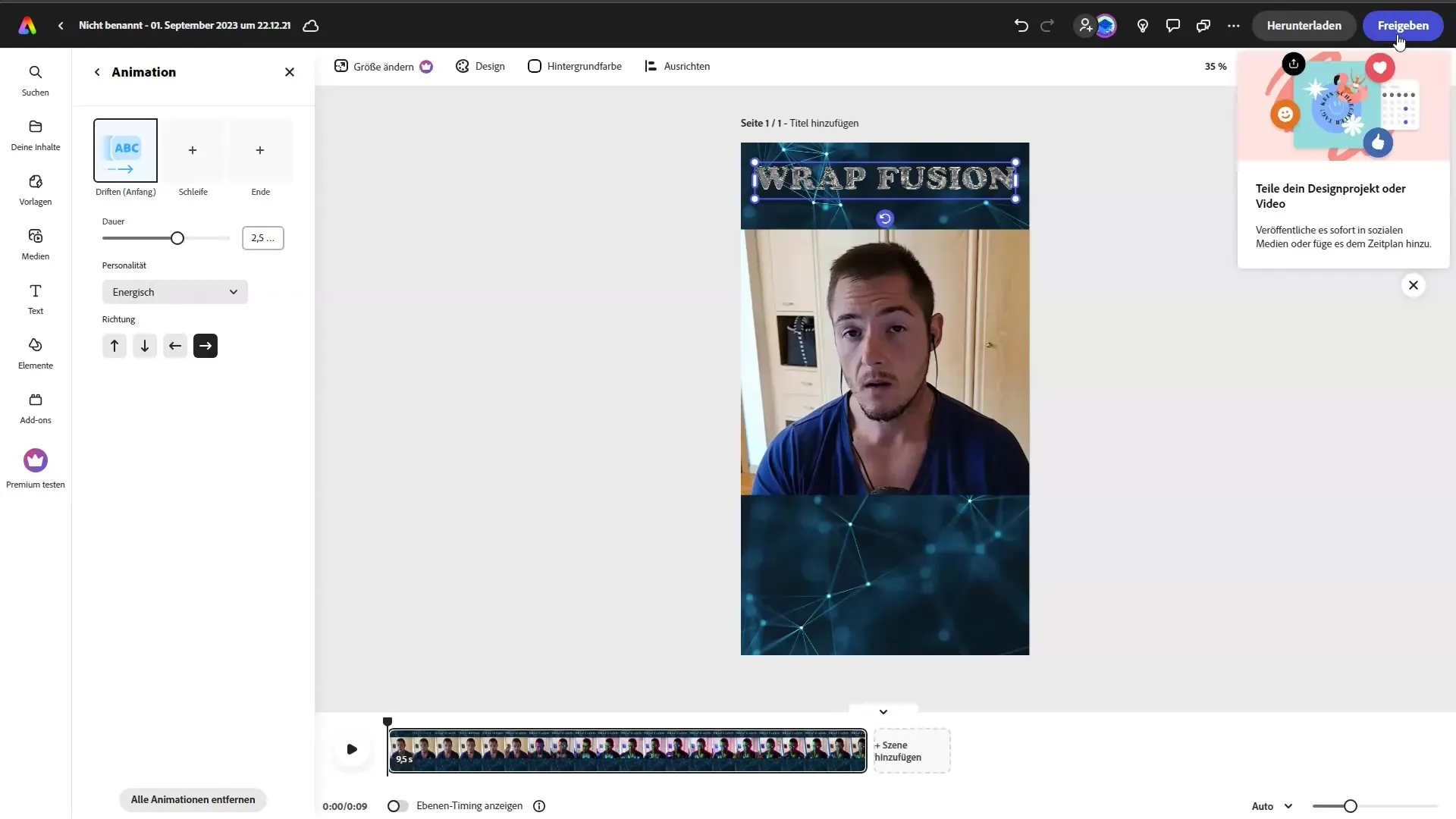 Ainsi, vous pouvez facilement créer des Instagram Reels dans Adobe Express