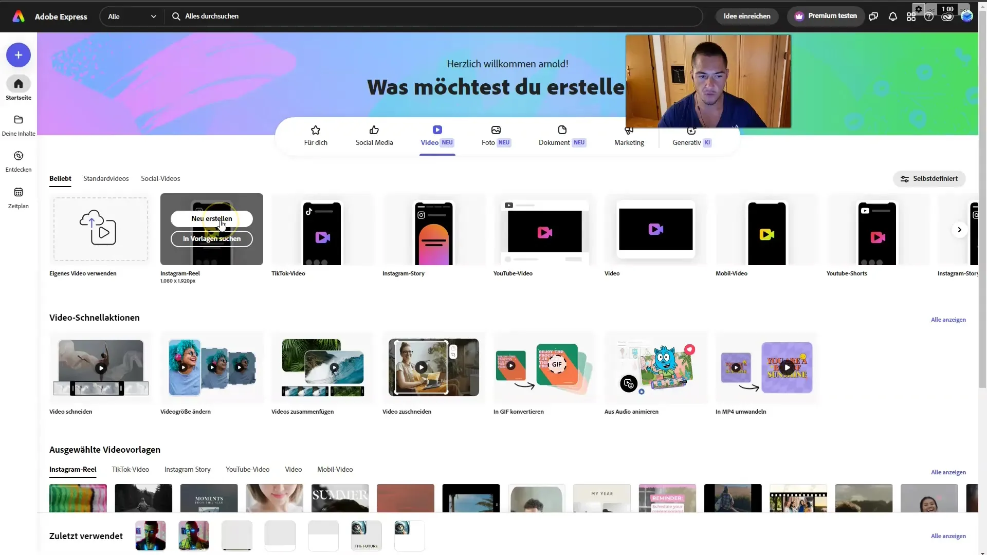 Voici comment créer facilement des Instagram Reels dans Adobe Express