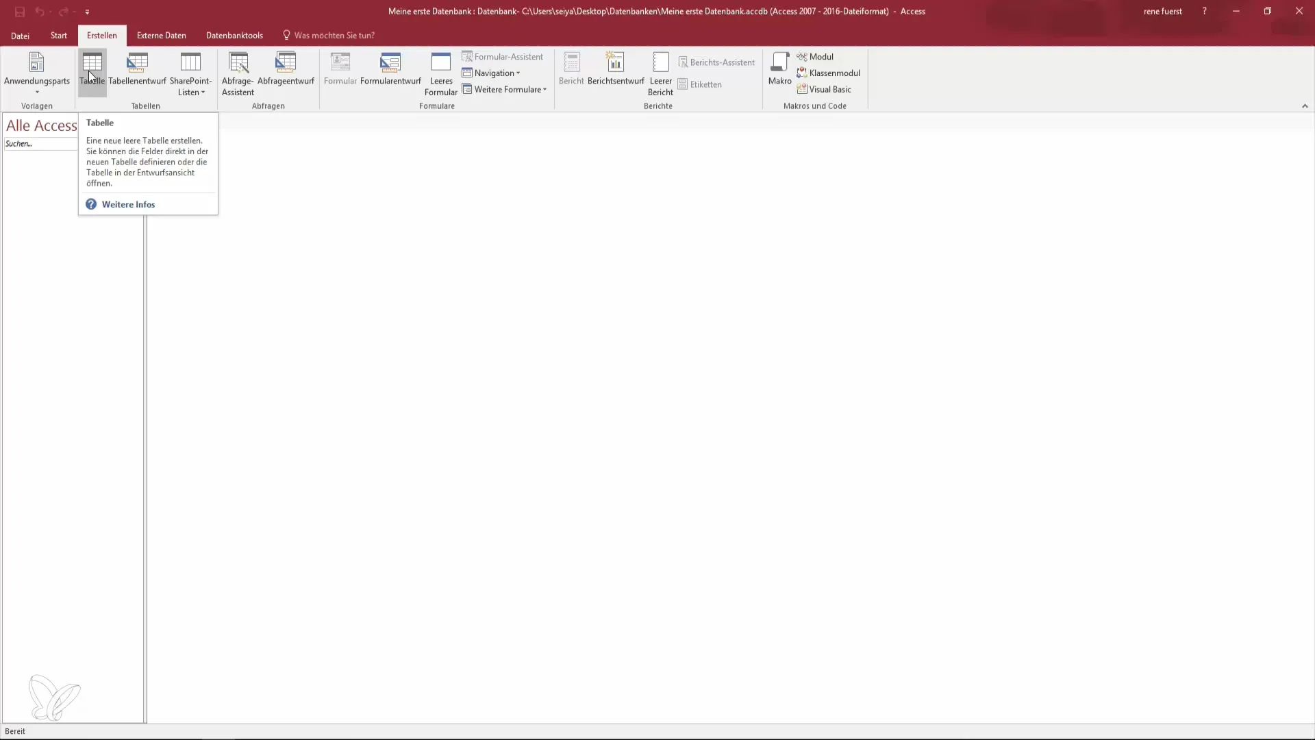 Langkah Pertama di Access - Buat Database Anda Sendiri Langkah Pertama di Access - Buat Database Anda Sendiri