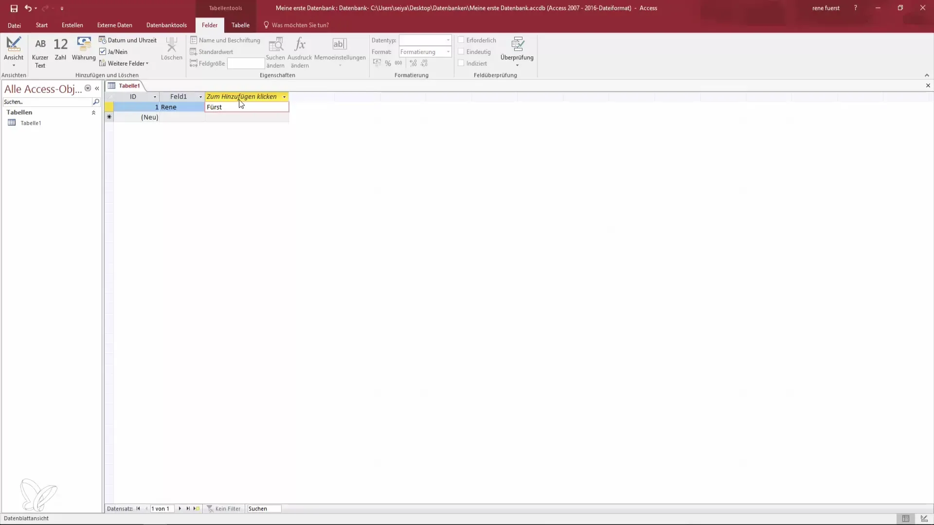 Langkah Pertama di Access - Buat Database Anda Sendiri Langkah Pertama di Access – Buat Database Anda Sendiri
