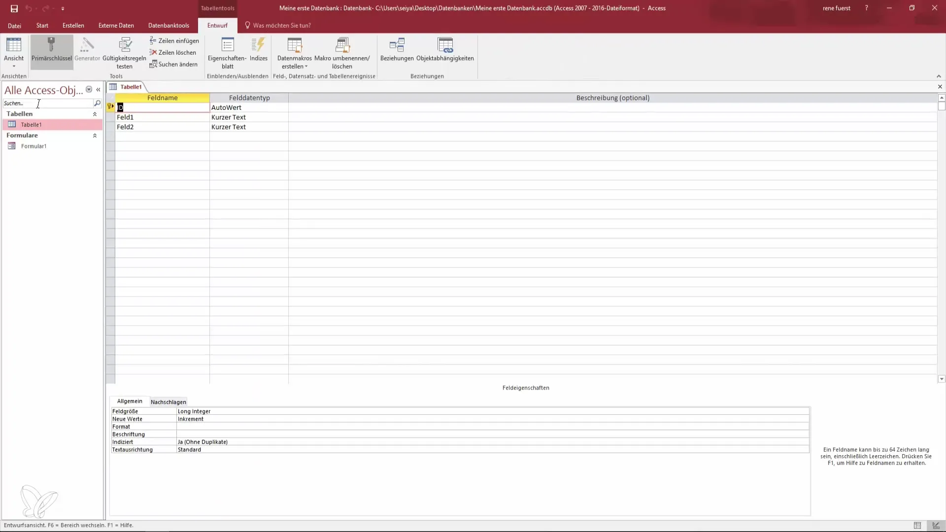 Langkah Pertama di Access – Buat Database Anda Sendiri Langkah Pertama di Access – Buat Database Anda Sendiri