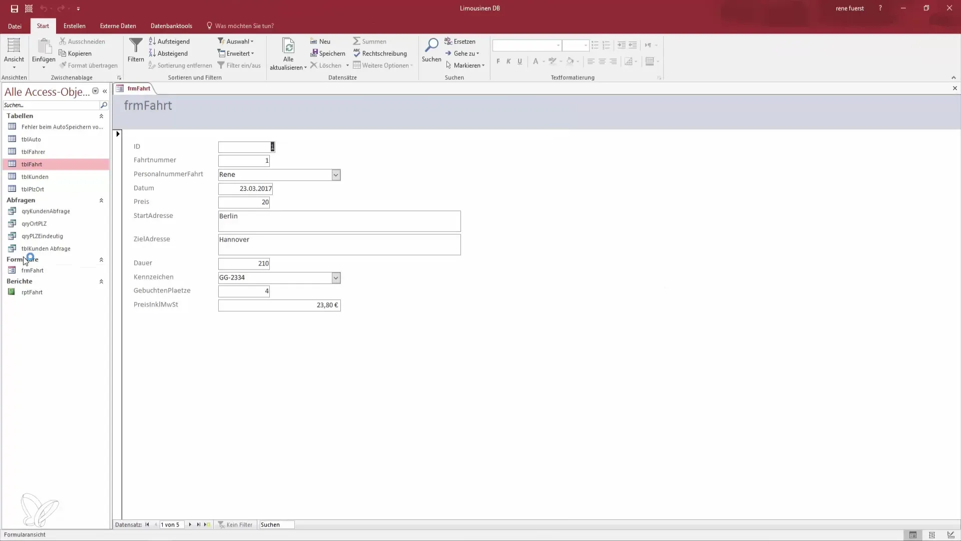 Membuat Formulir Pertama di Access – Panduan untuk Pemula Membuat Formulir Pertama di Access - Panduan untuk Pemula