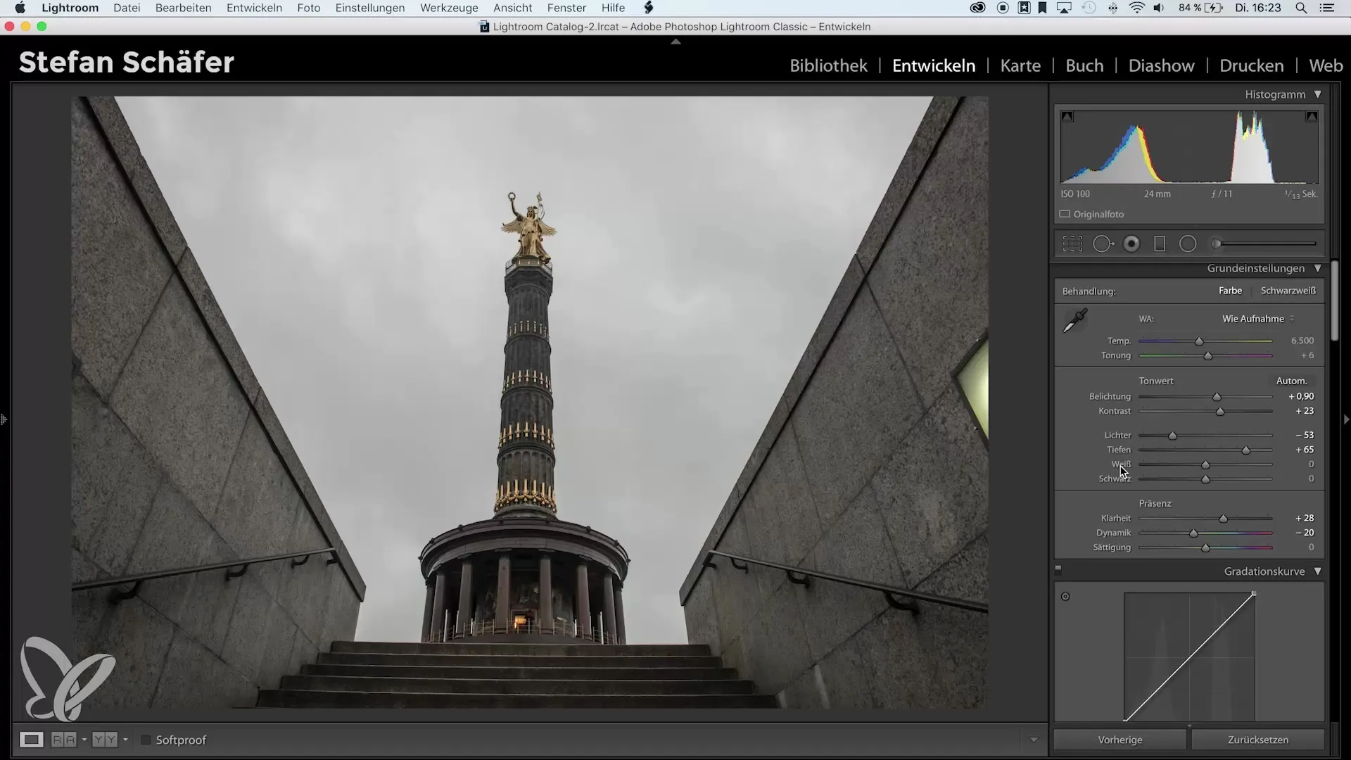 Impostazione automatica dei punti neri e bianchi in Lightroom Impostazione automatica dei punti neri e bianchi in Lightroom