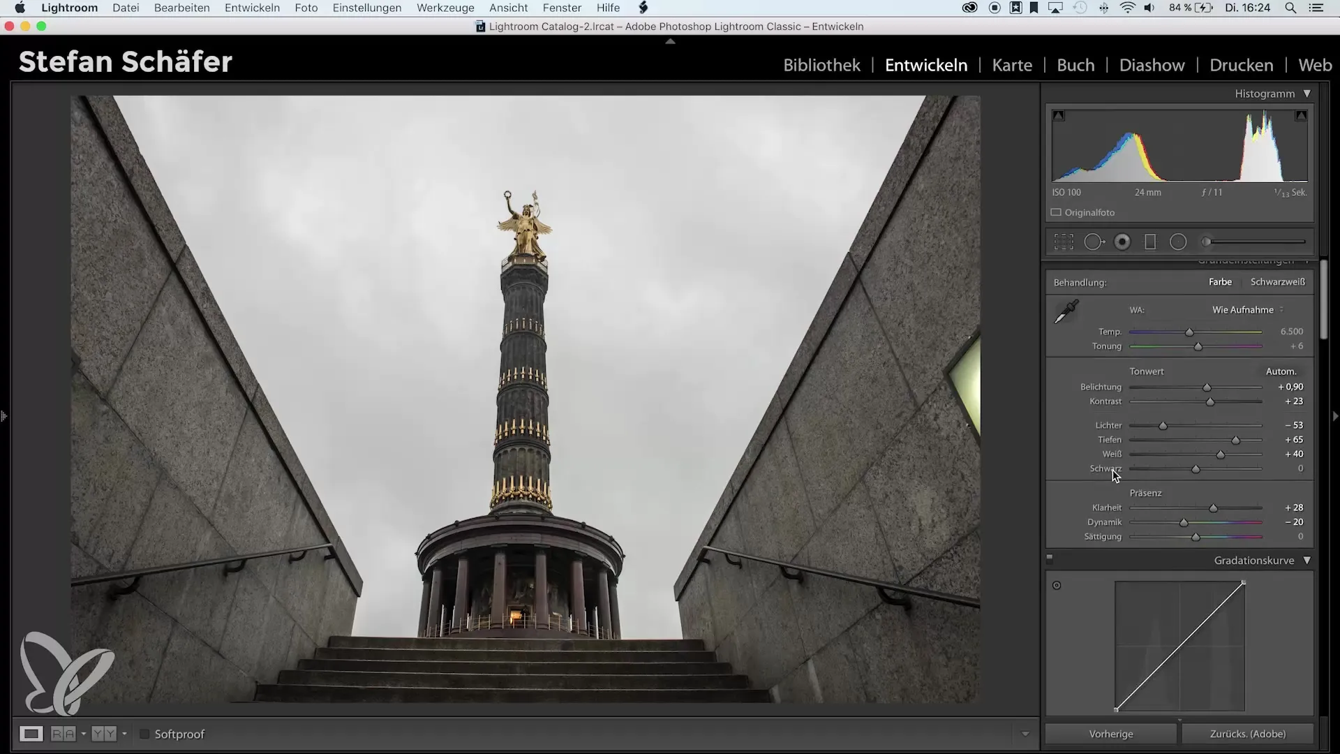 Impostazione automatica dei punti neri e bianchi in Lightroom Impostazione automatica dei punti neri e bianchi in Lightroom