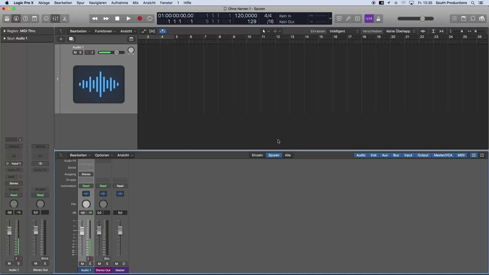 Mixer in Logic Pro X effizient nutzen