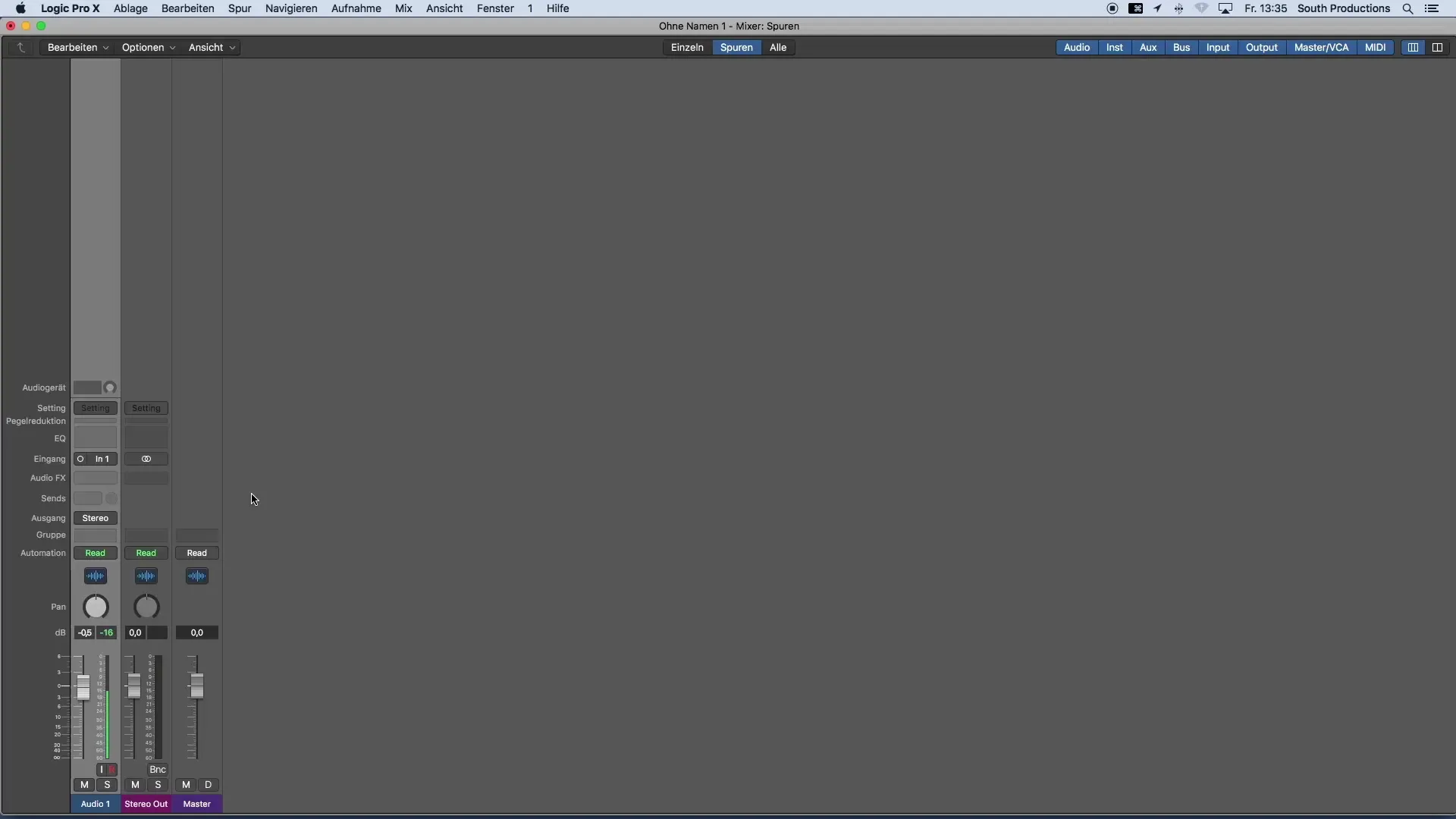Mixer in Logic Pro X effizient nutzen