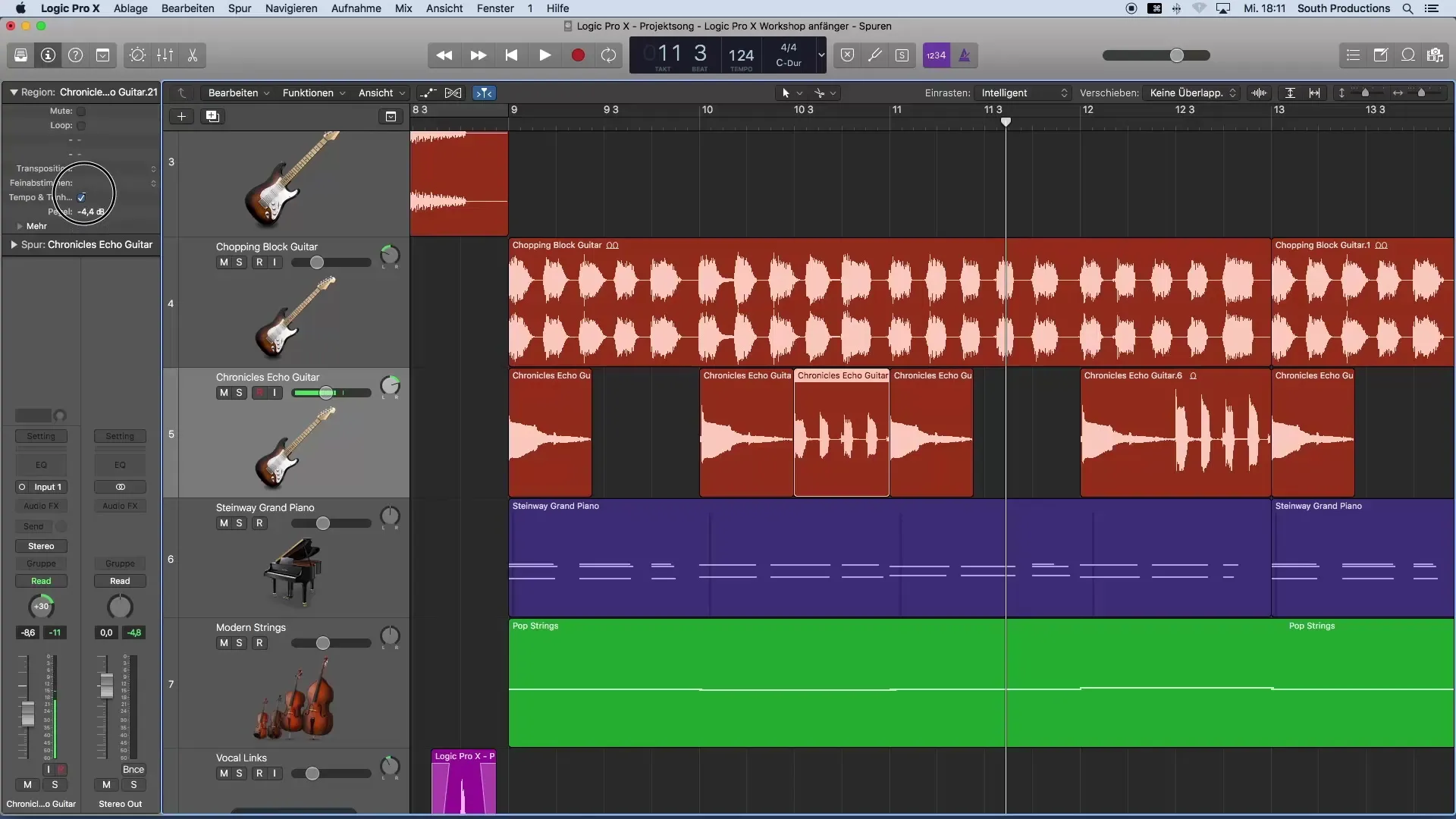 Adjusting volume levels in Logic Pro X for a better mix Adjusting volume levels in Logic Pro X for a better mix