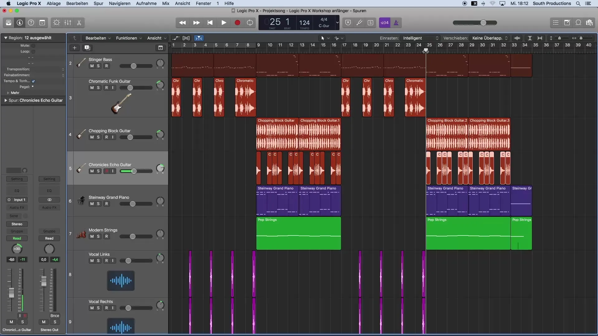 Adjusting volume levels in Logic Pro X for a better mix Adjust volume levels in Logic Pro X for a better mix