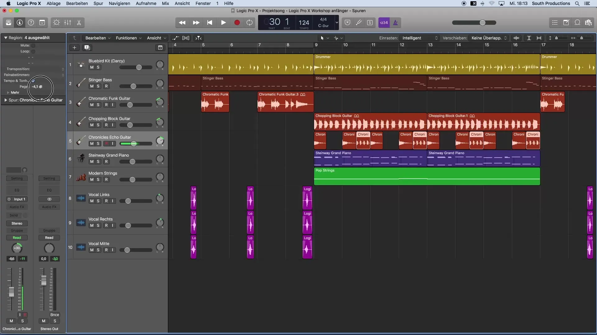 Adjusting volume levels in Logic Pro X for a better mix Adjusting volume levels in Logic Pro X for a better mix