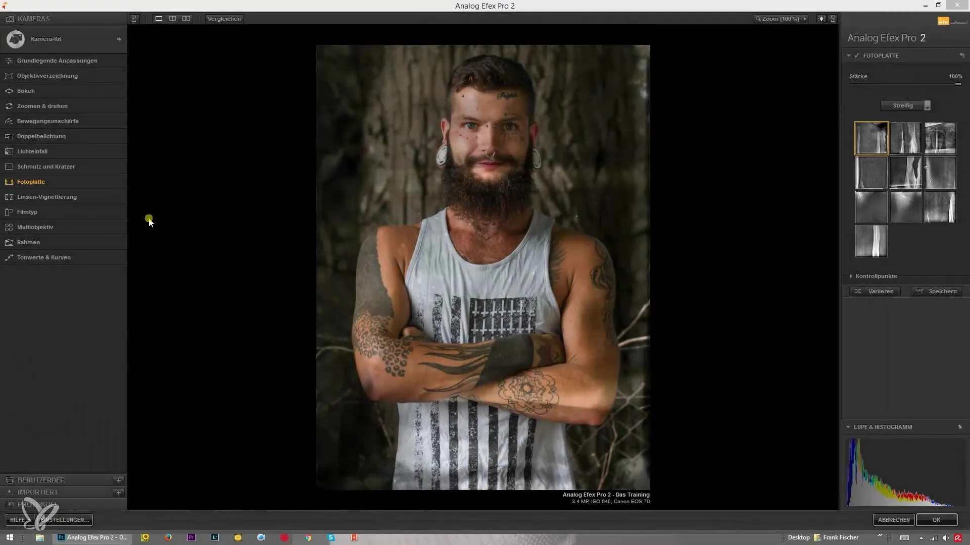 Ajustar la viñeteado con Analog Efex Pro 2 Ajustar la viñeteado con Analog Efex Pro 2