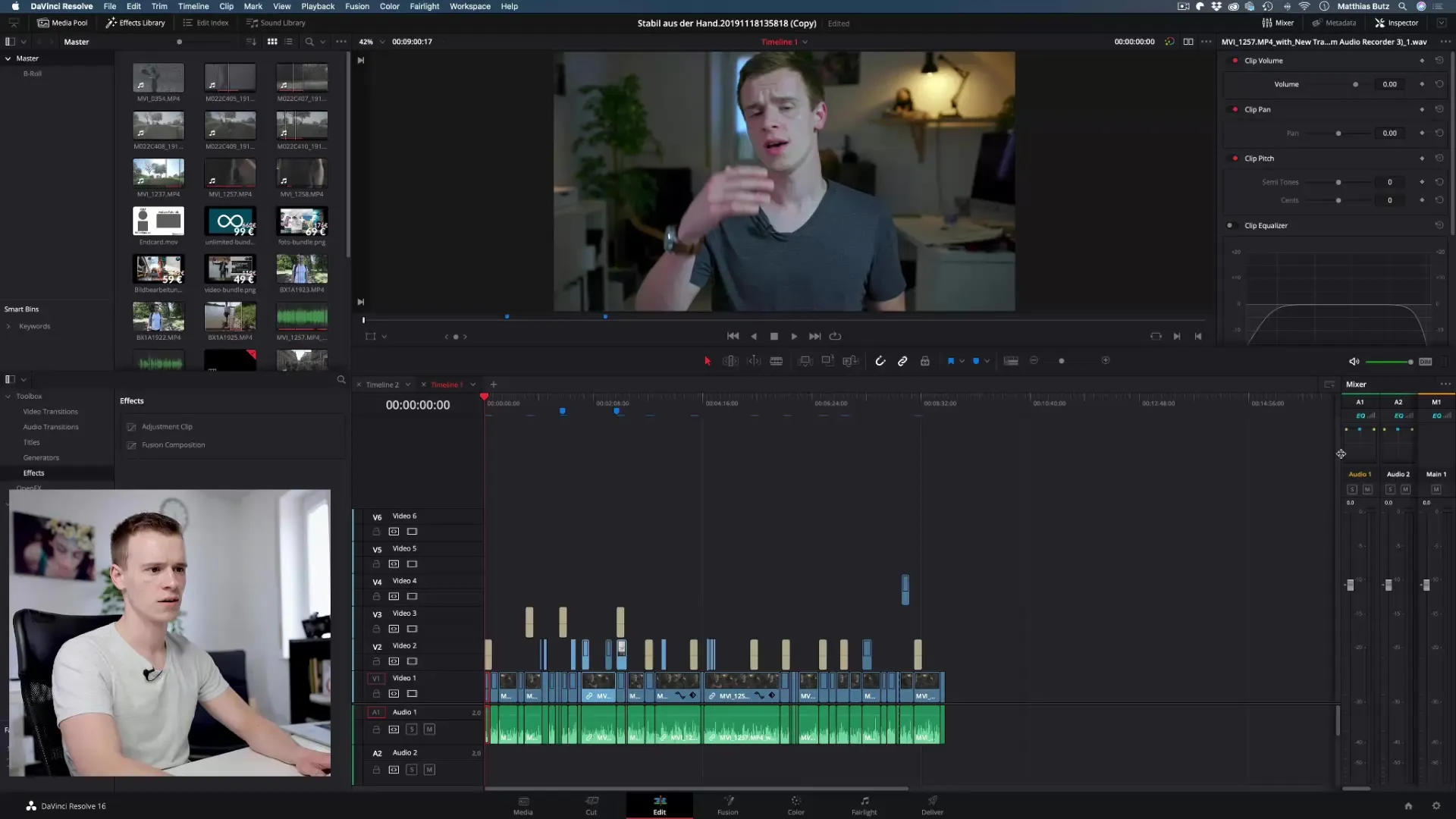 Audio-Pegel in DaVinci Resolve effektiv anpassen Audio-Pegel in DaVinci Resolve effektiv anpassen
