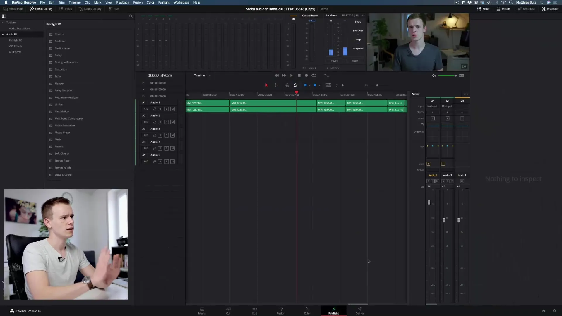 Audio-Pegel in DaVinci Resolve effektiv anpassen Audio-Pegel in DaVinci Resolve effektiv anpassen